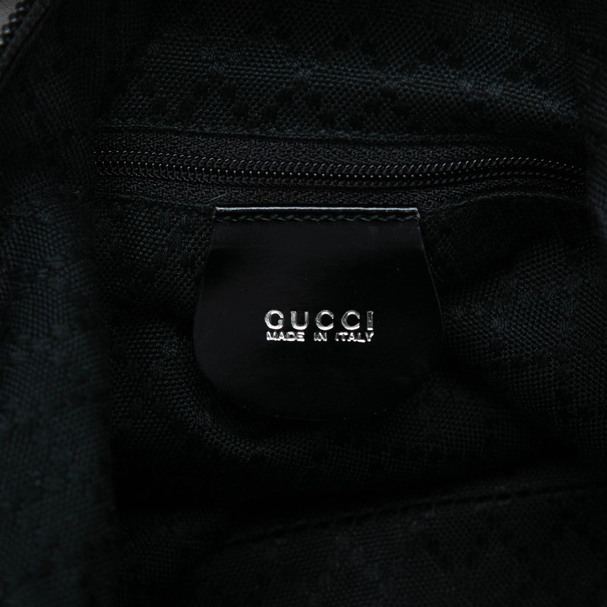 Gucci Nylon Bamboo Shoulder Bag