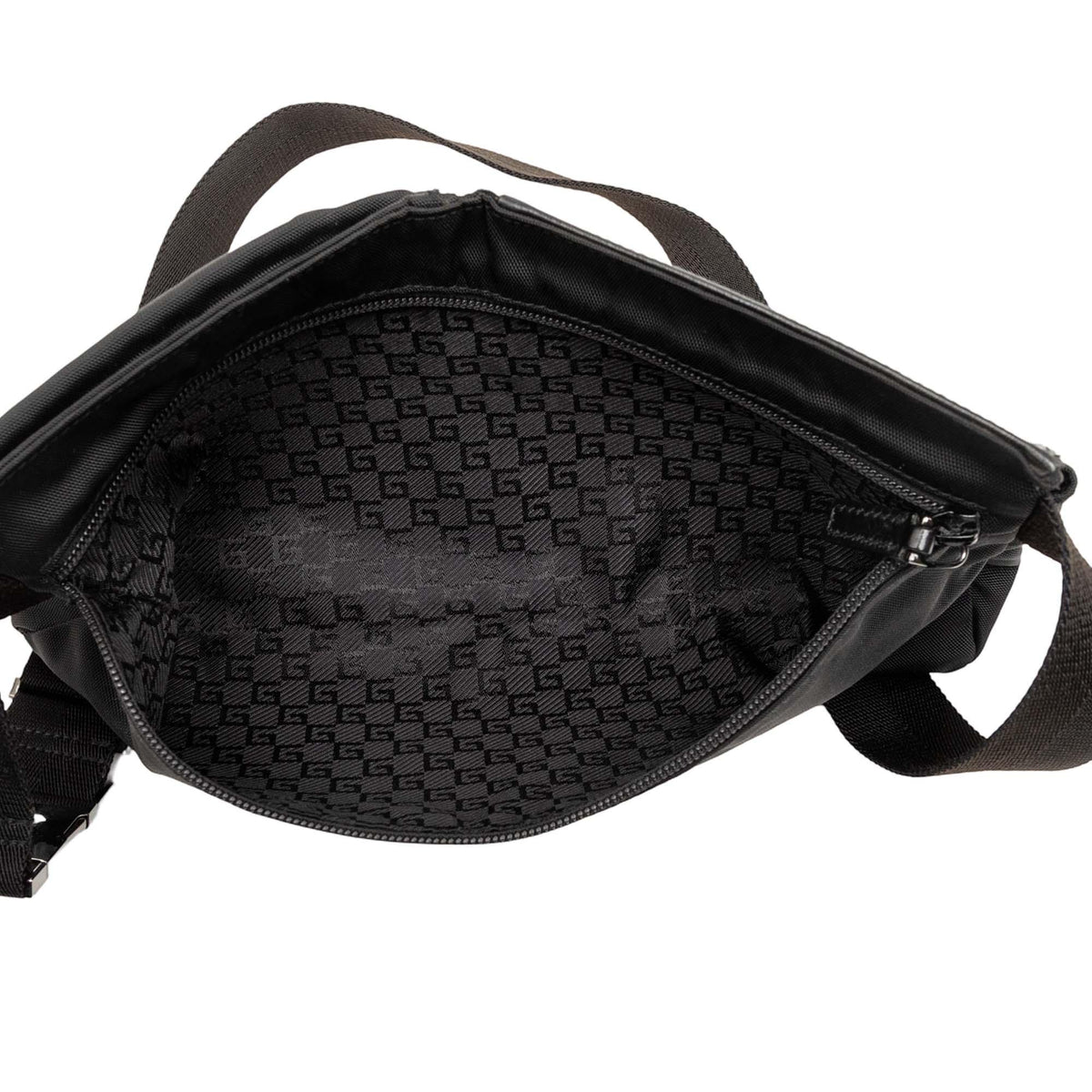 Gucci Nylon Double Pocket Belt Bag