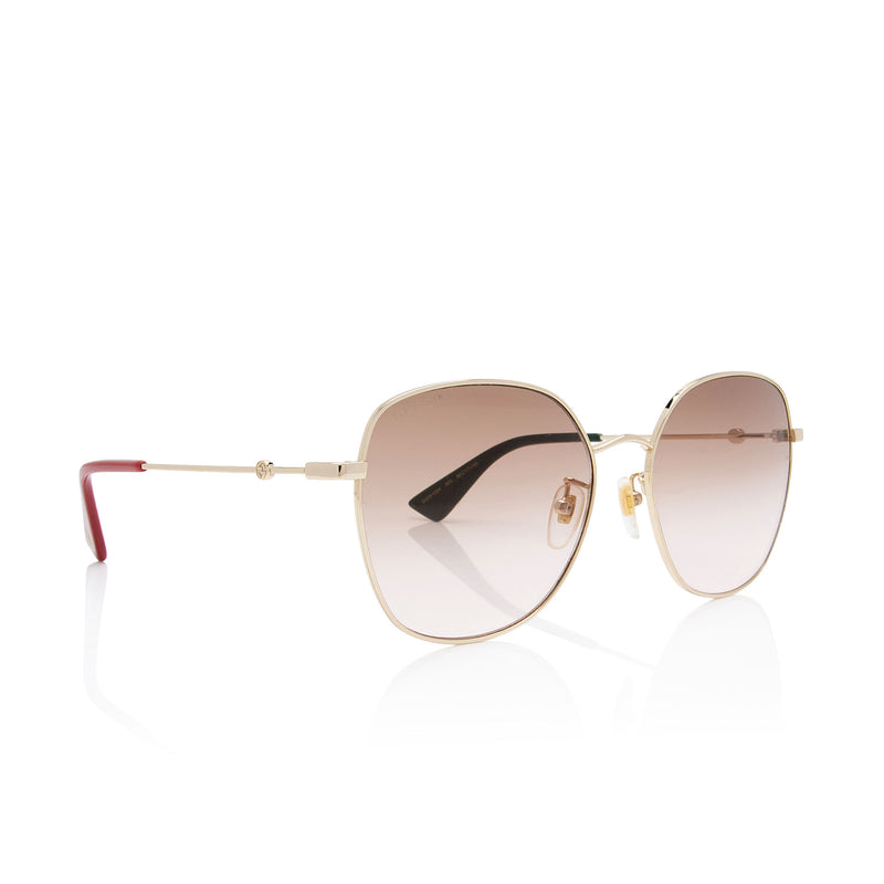 Gucci Oversized Square Sunglasses (SHF-dhftws)