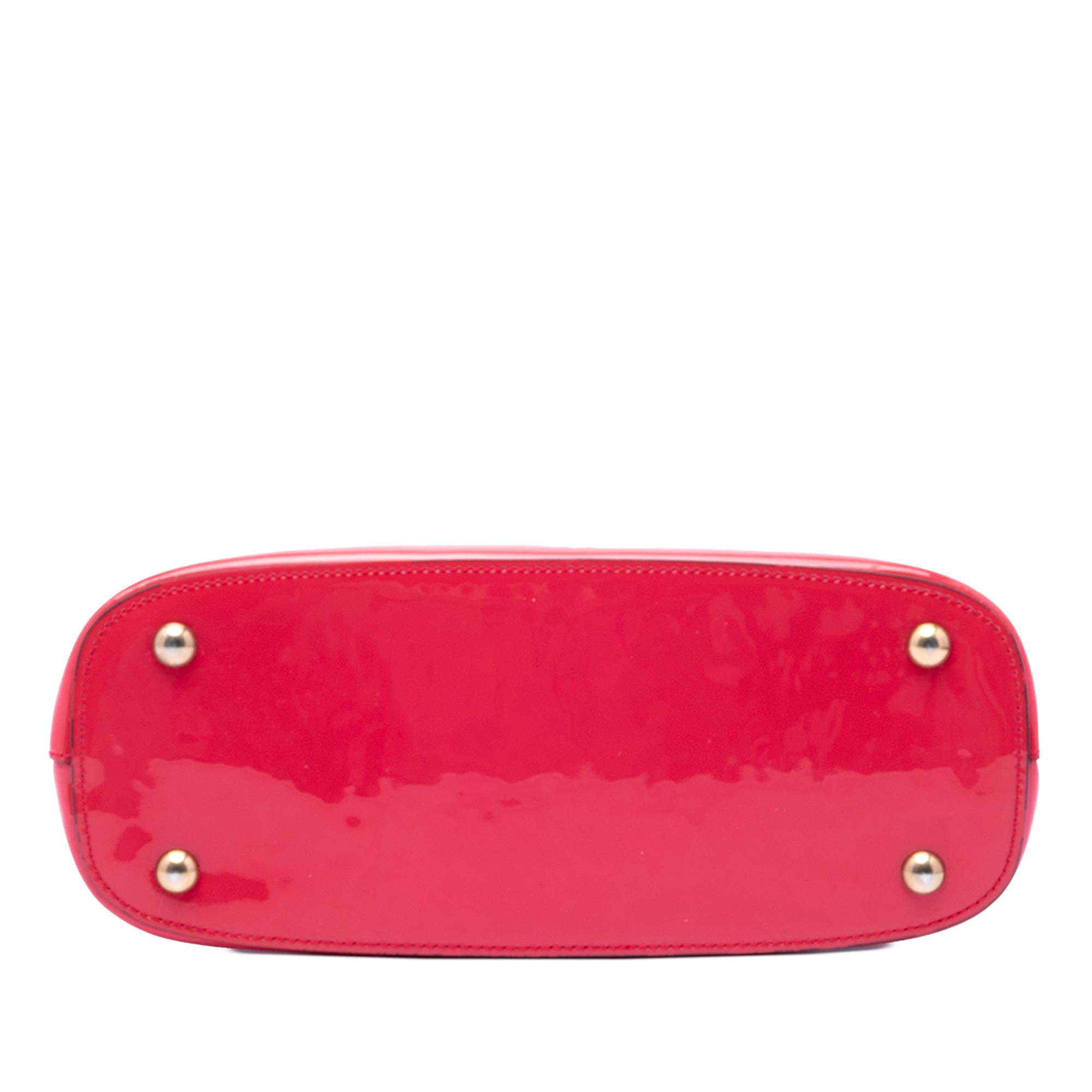 Gucci Patent Bright Bit Satchel