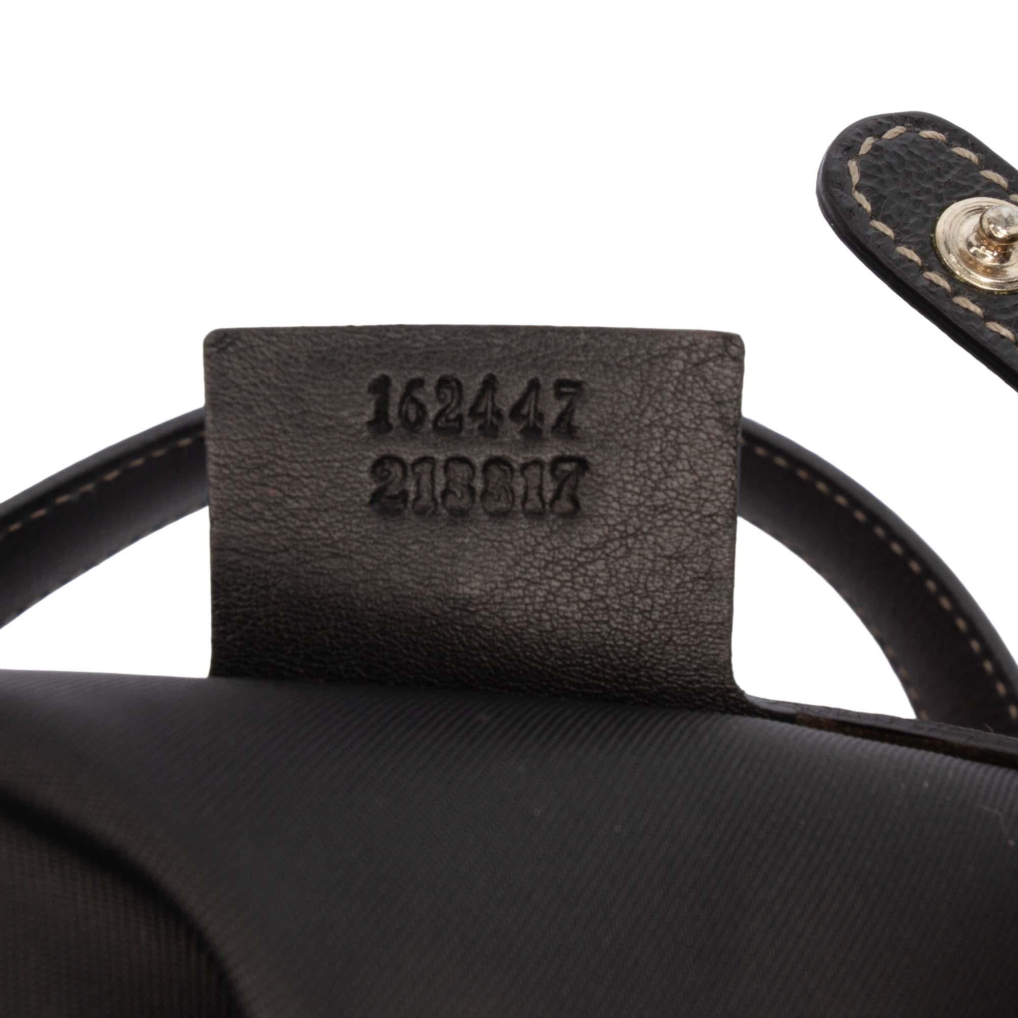 Gucci Patent Dialux Britt Web Tote