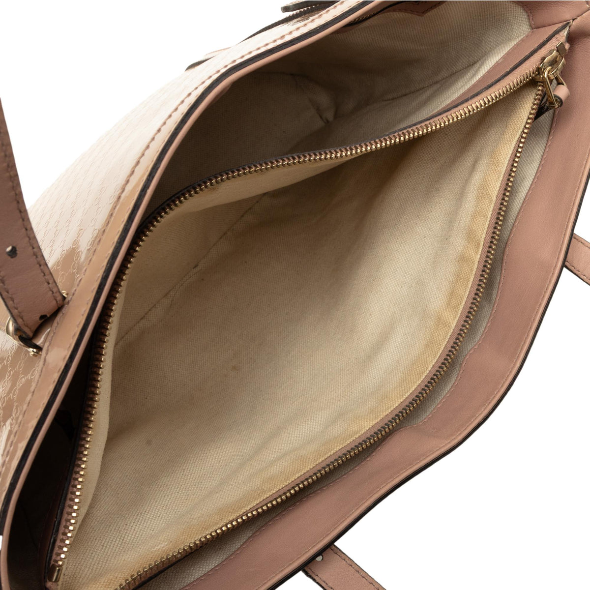 Gucci Patent Microguccissima Nice Tote