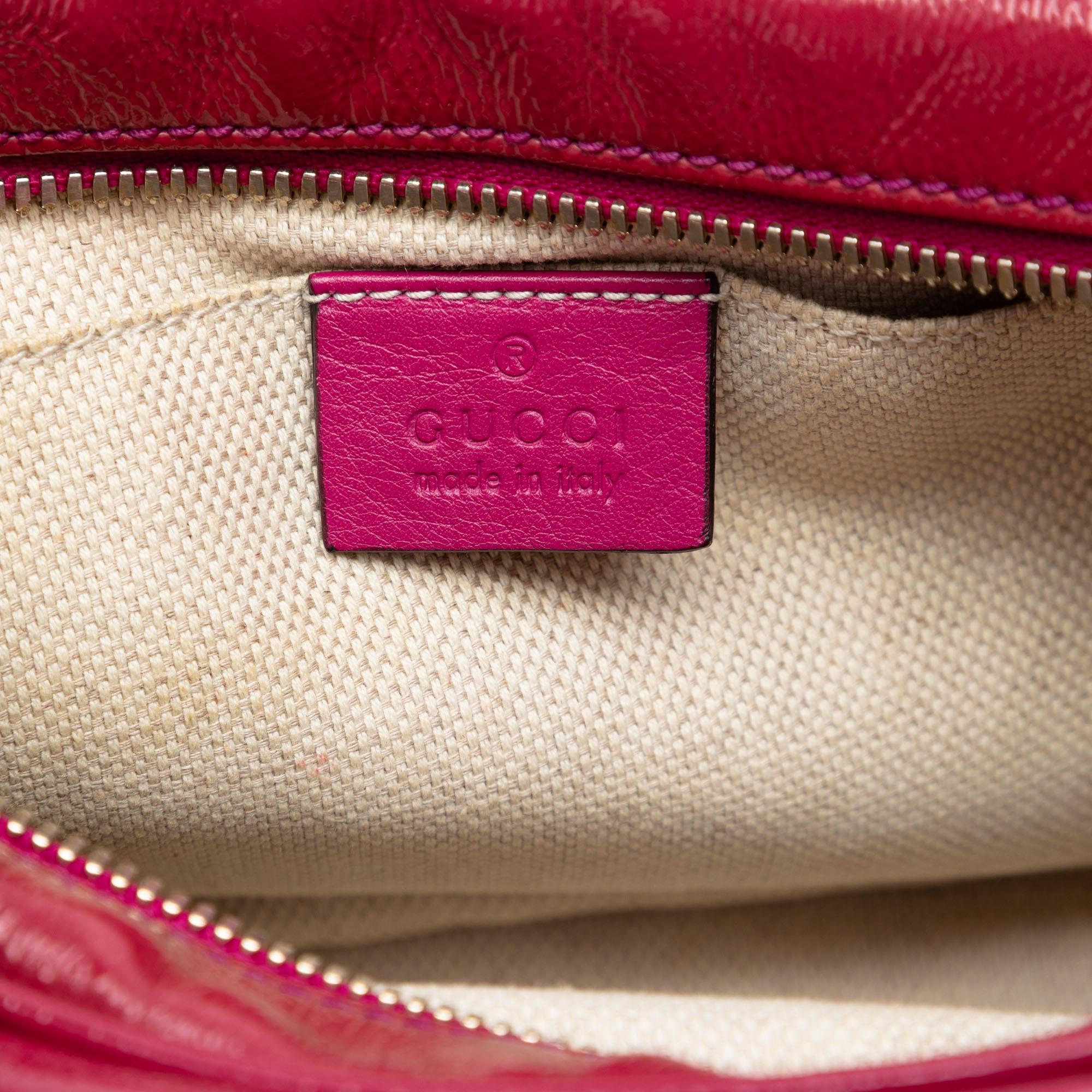 Gucci Patent Soho Disco Crossbody
