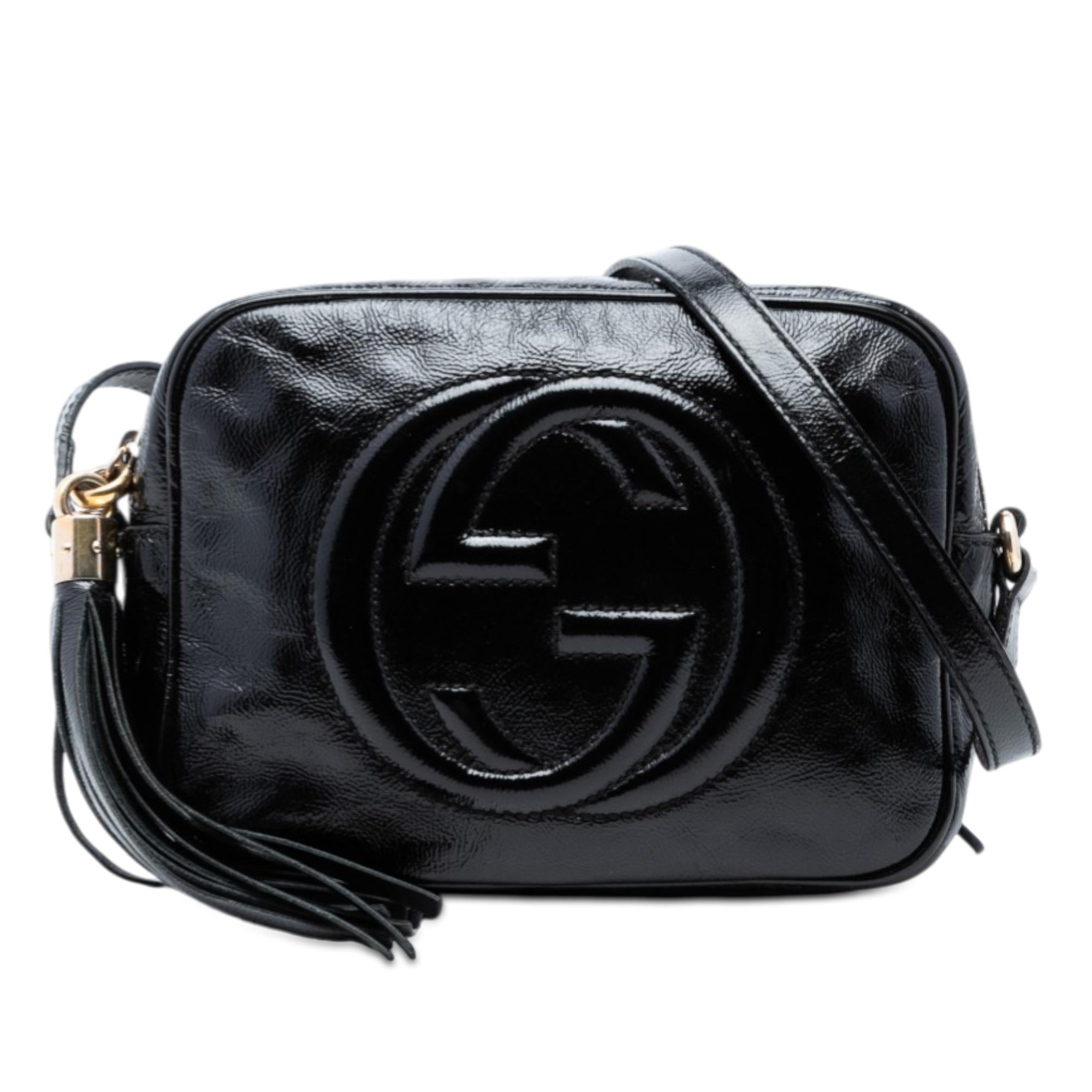 Gucci Patent Soho Disco Crossbody