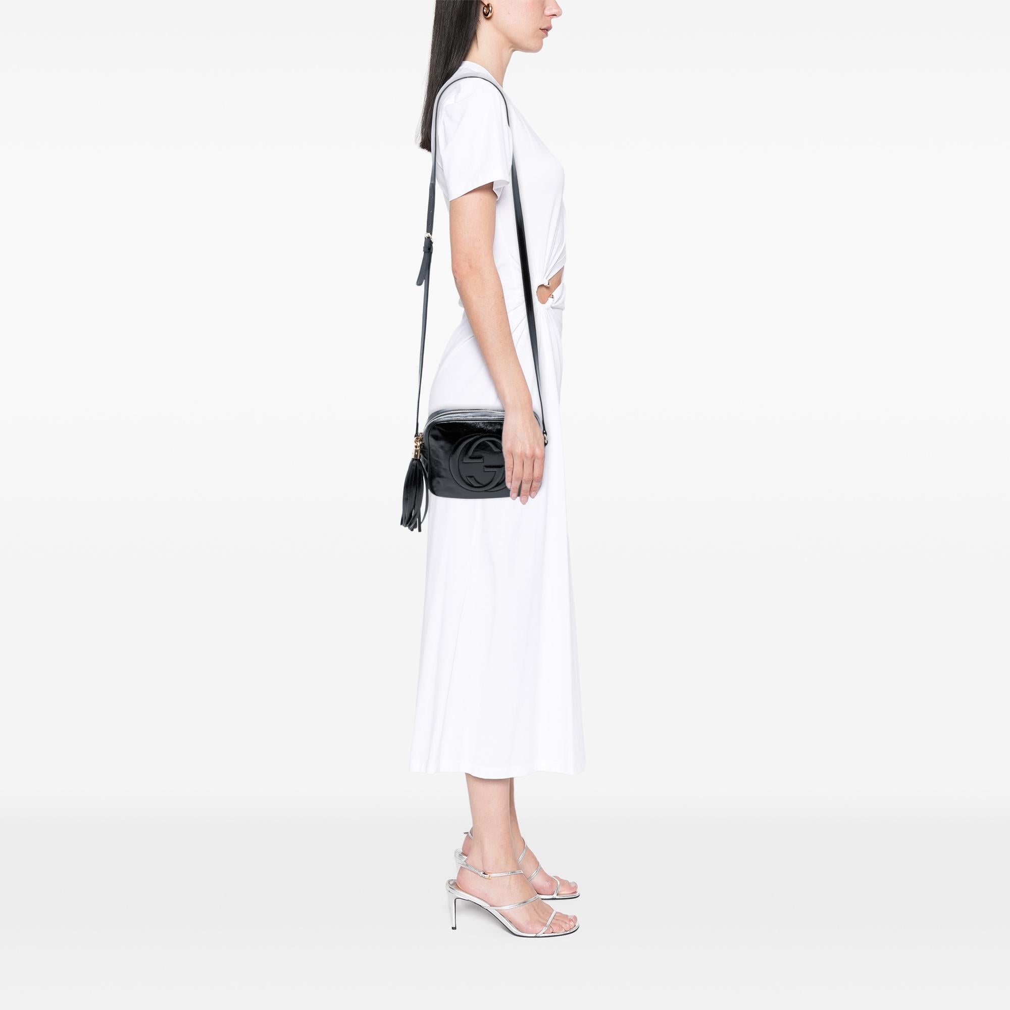 Gucci Patent Soho Disco Crossbody