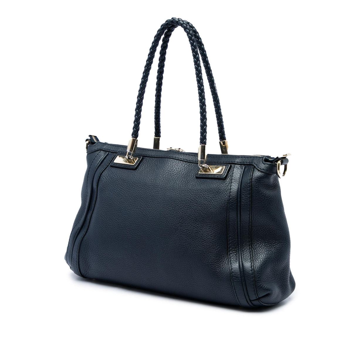 Gucci Pebbled Calfskin Bella Satchel