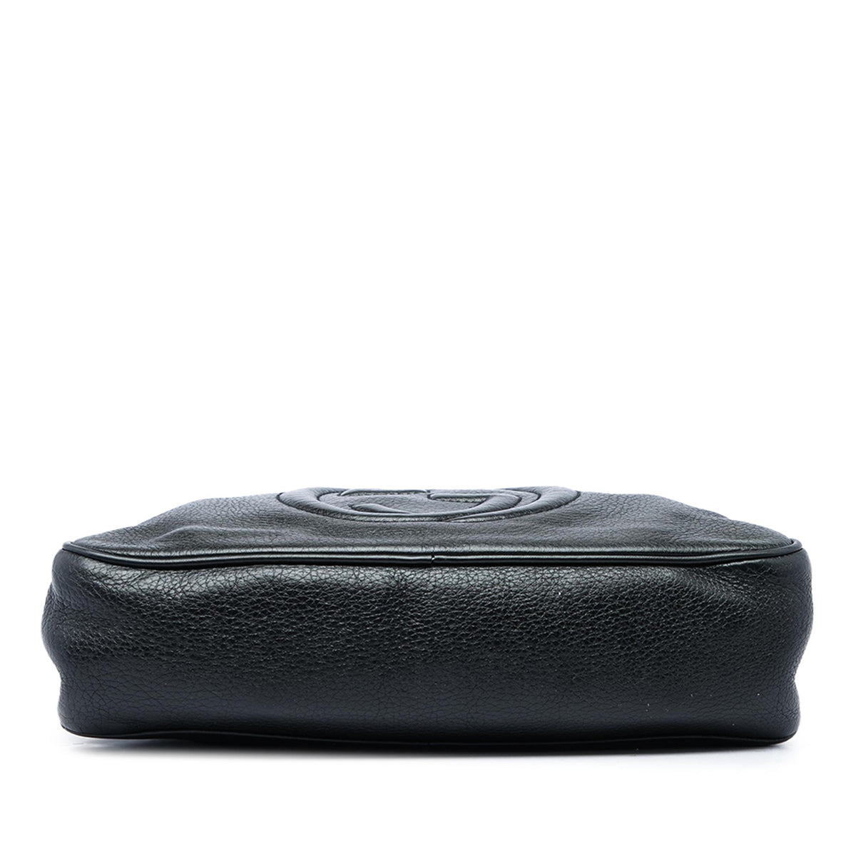 Gucci Pebbled Calfskin Soho Chain Zip Shoulder Bag