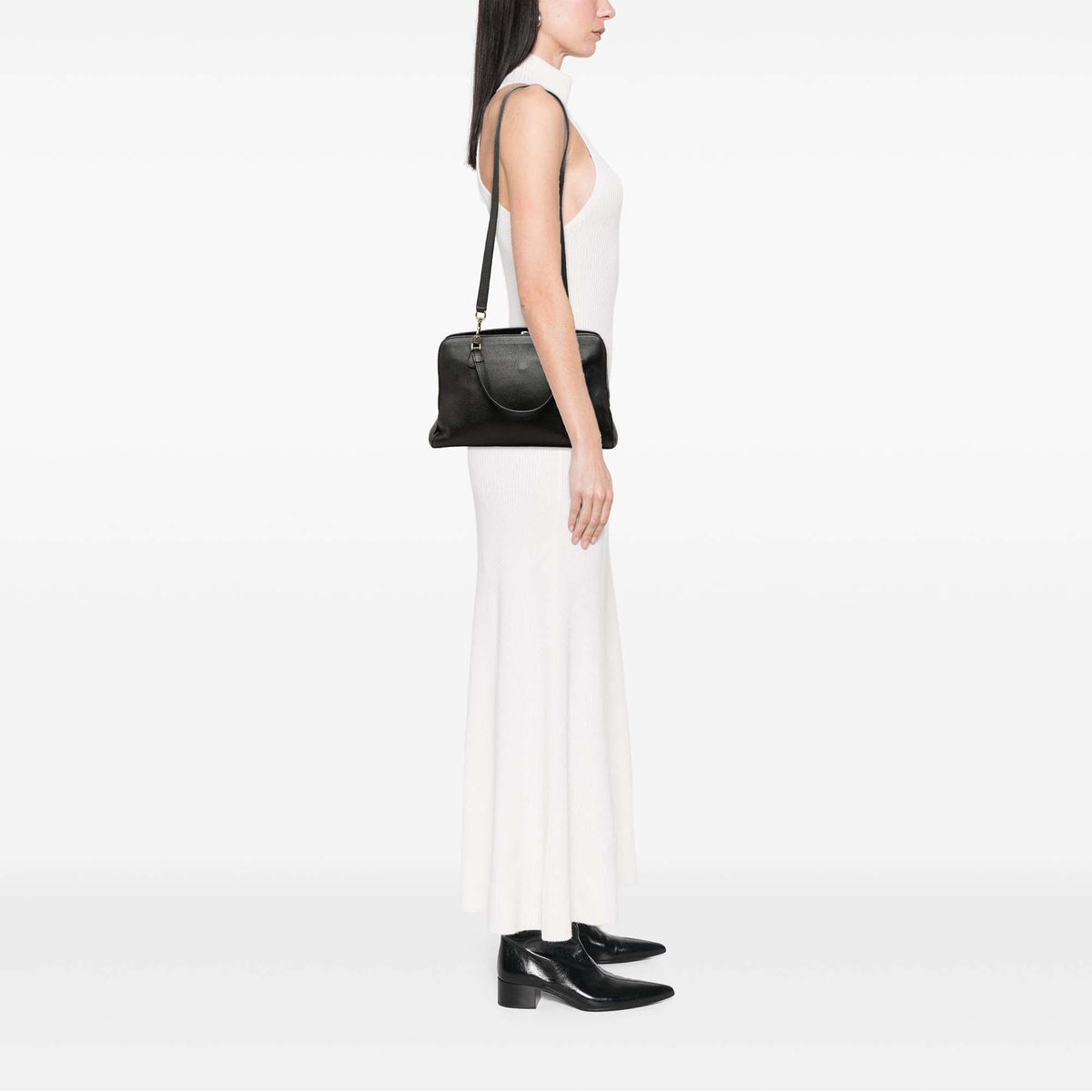 Gucci Pebbled Calfskin Soho Working Satchel