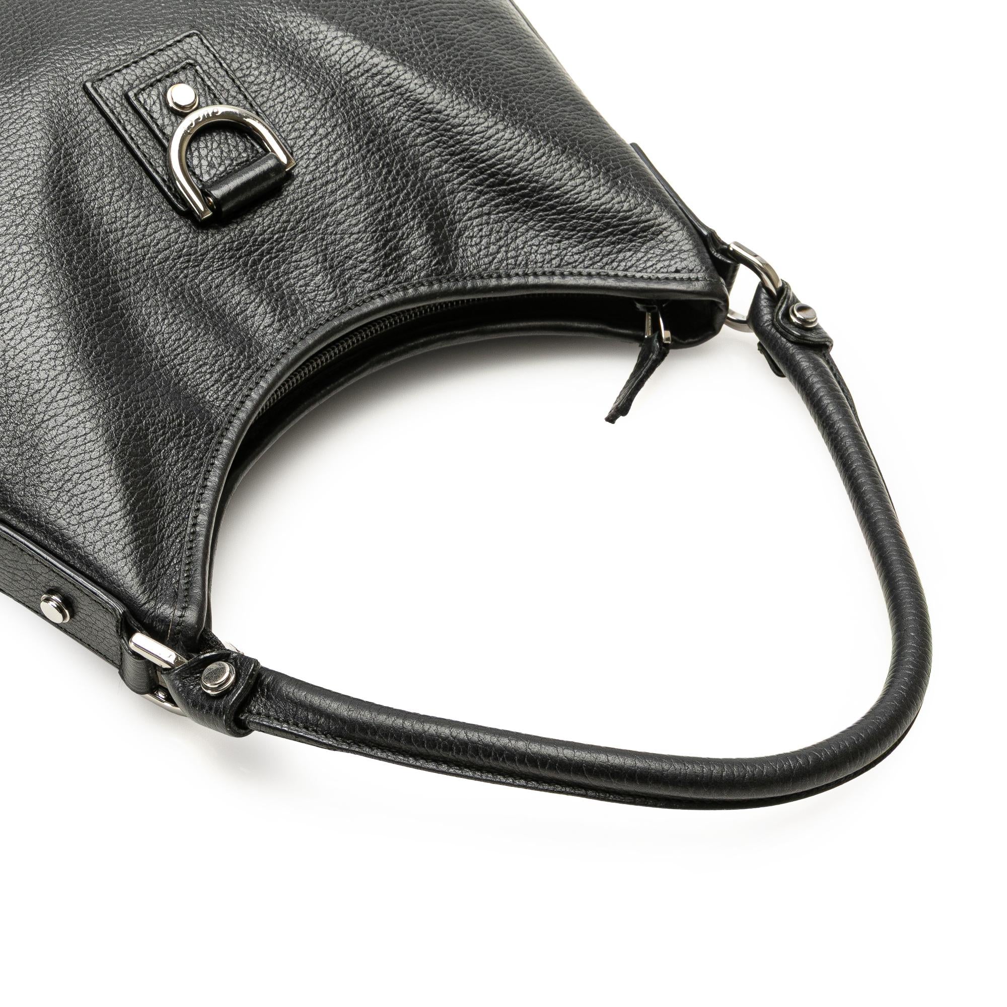 Gucci Pebbled Leather Abbey D Ring Shoulder Bag
