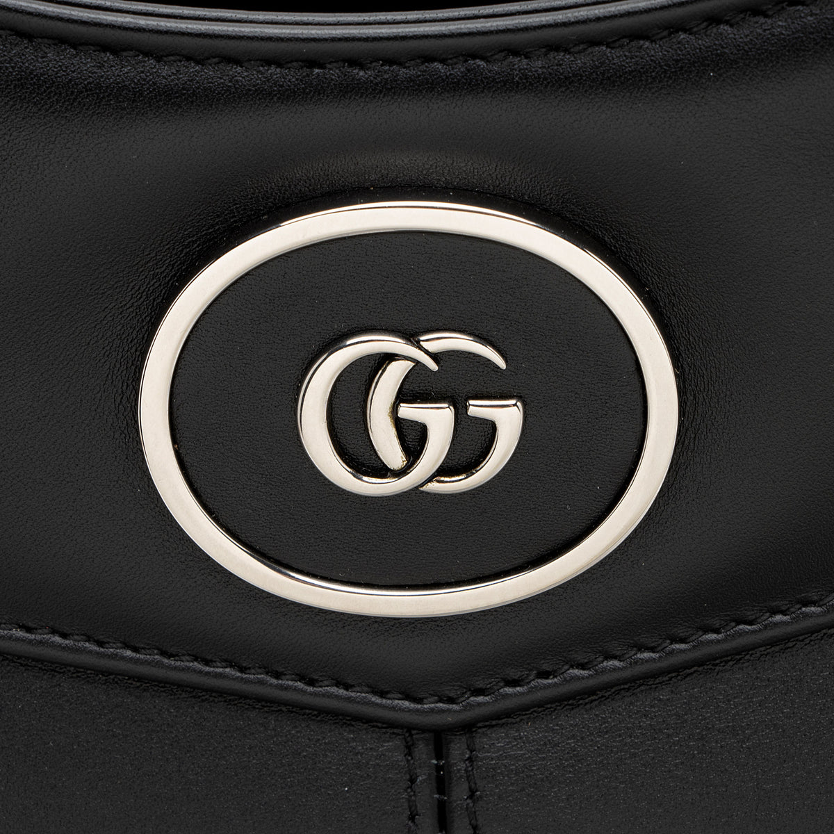 Gucci Quilted Calfskin Petite GG Medium Tote