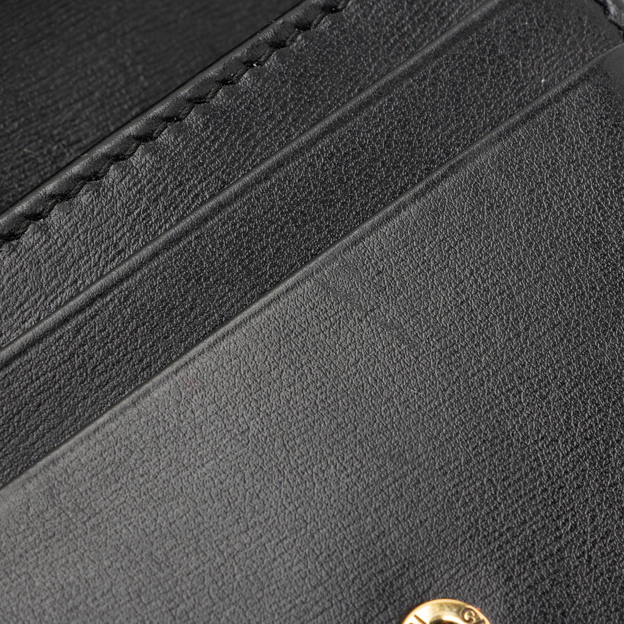 Gucci Quilted Leather GG Marmont Web Trapuntata Card Case Wallet (SHF-EdWHT1)