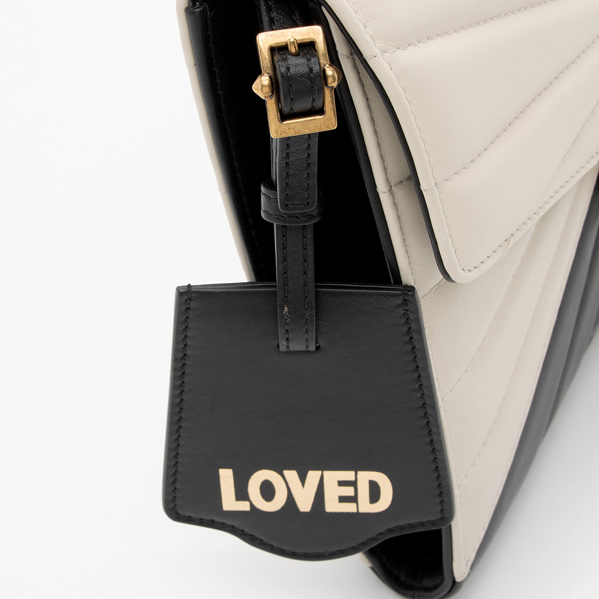 Gucci Quilted Leather Queen Margaret Bee Clutch