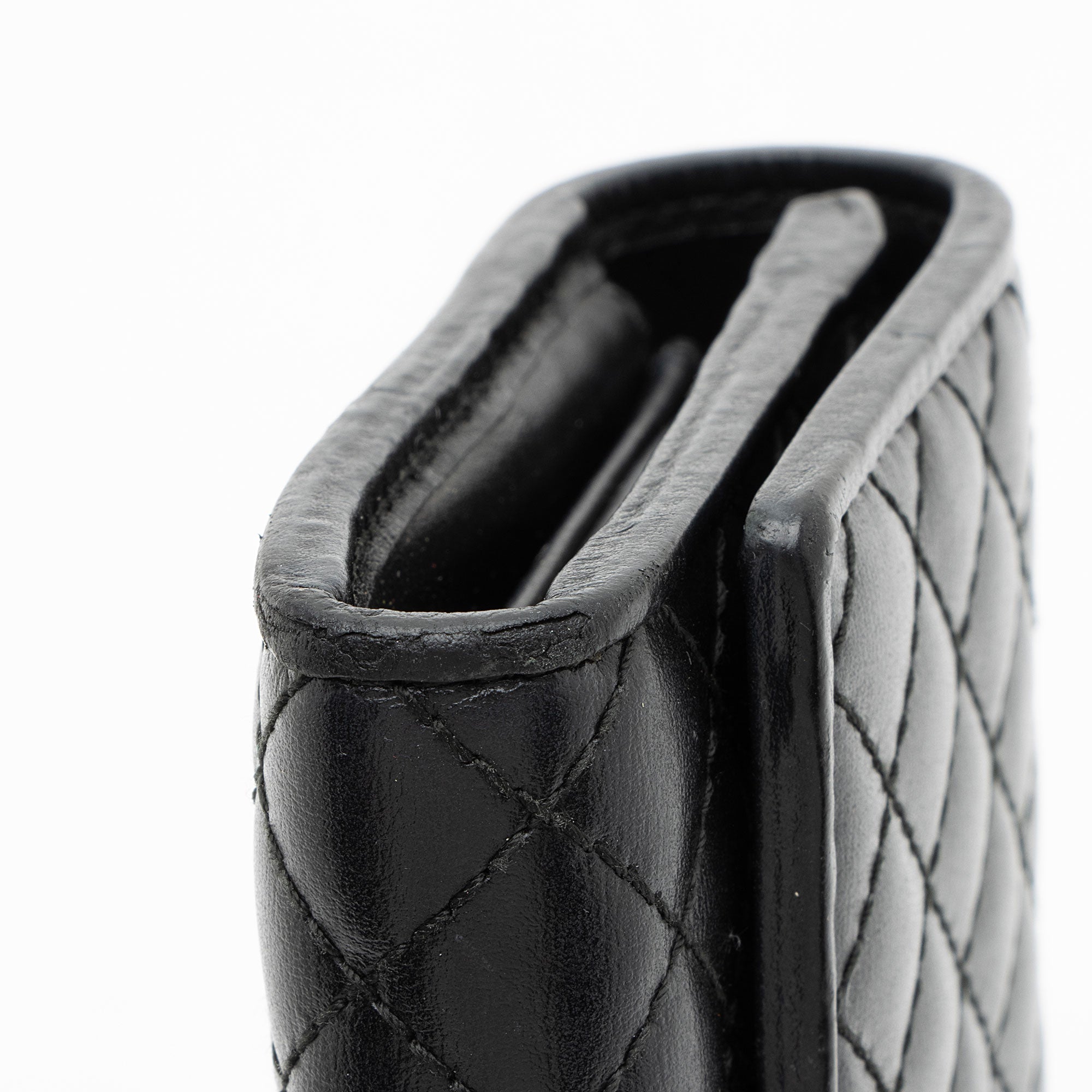 Gucci Quilted Leather GG Marmont Web Trapuntata Continental Wallet