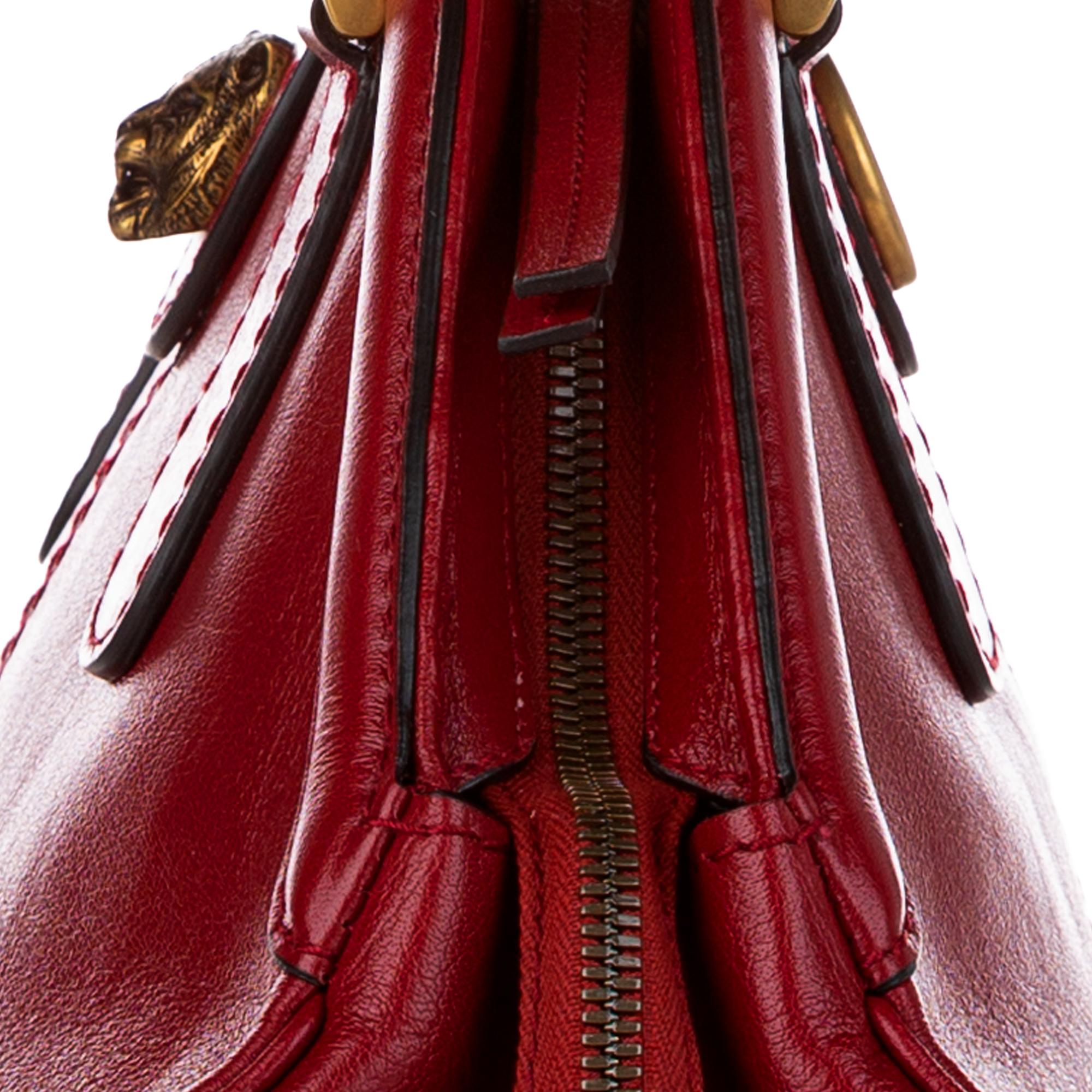 Gucci ReBelle Leather Satchel (SHG-32565)