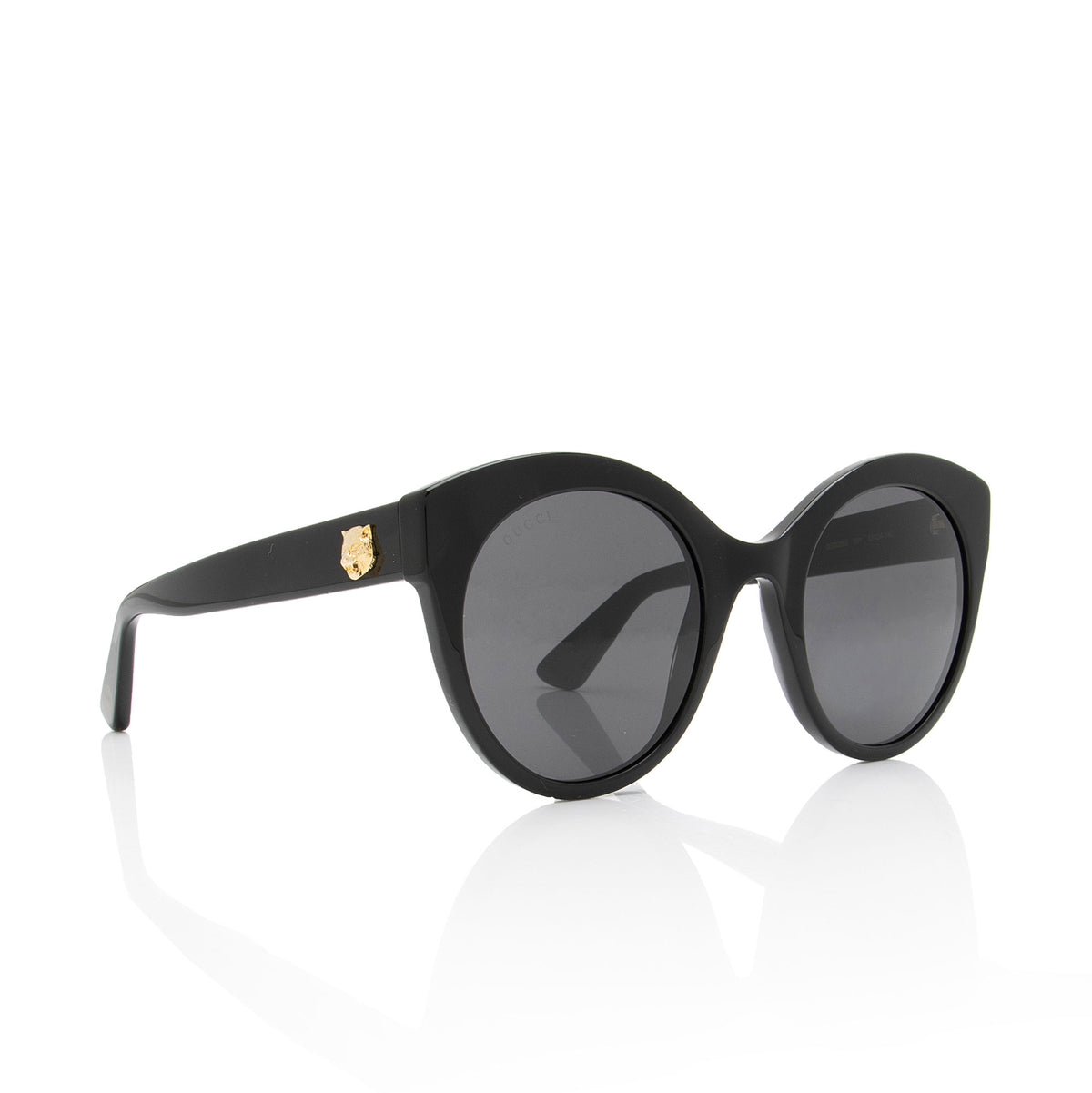 Gucci Round Interlocking GG Sunglasses