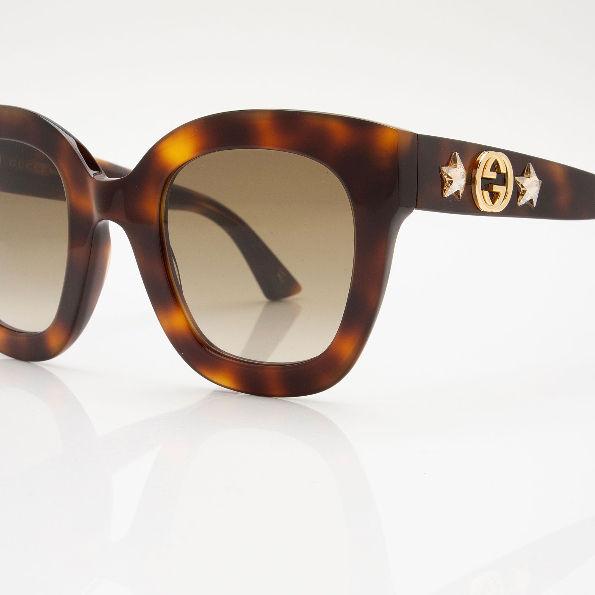 Gucci Round Star Sunglasses (SHF-TAXzuk)