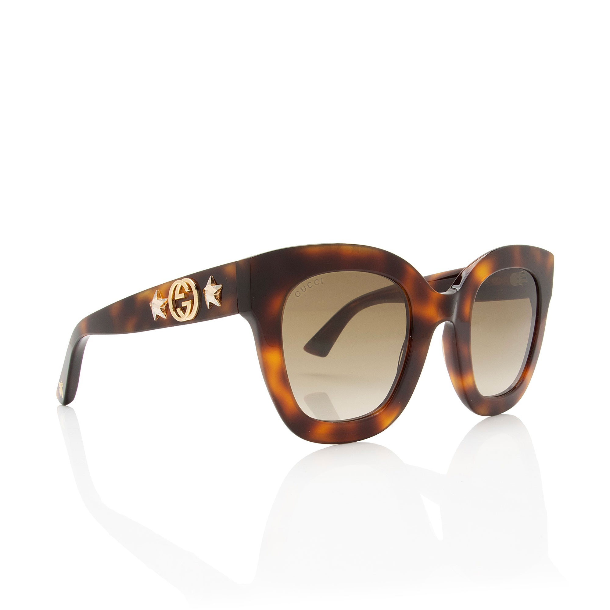 Gucci Round Star Sunglasses (SHF-TAXzuk)