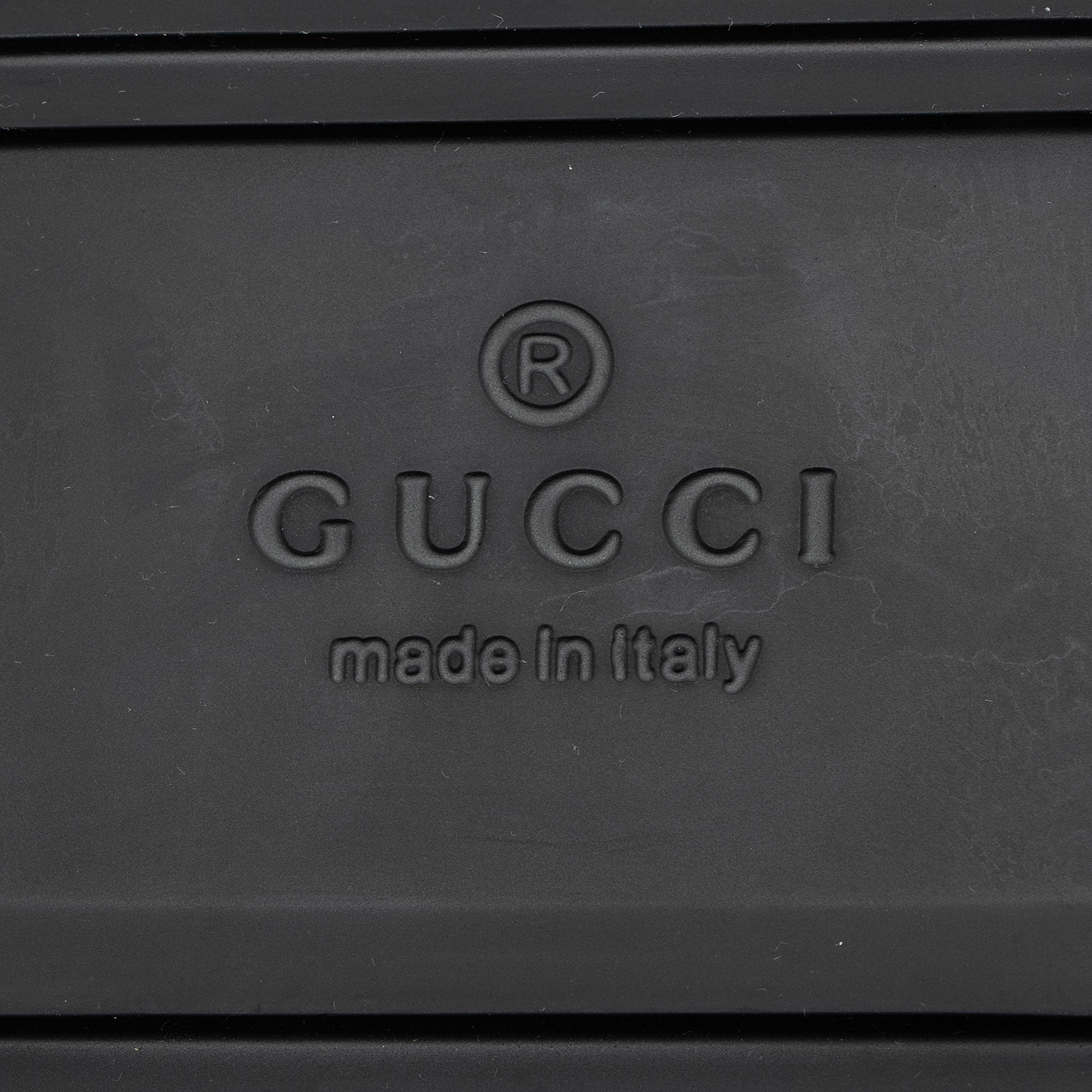 Gucci Rubber Double G Dad Sandals - Size 7 / 37