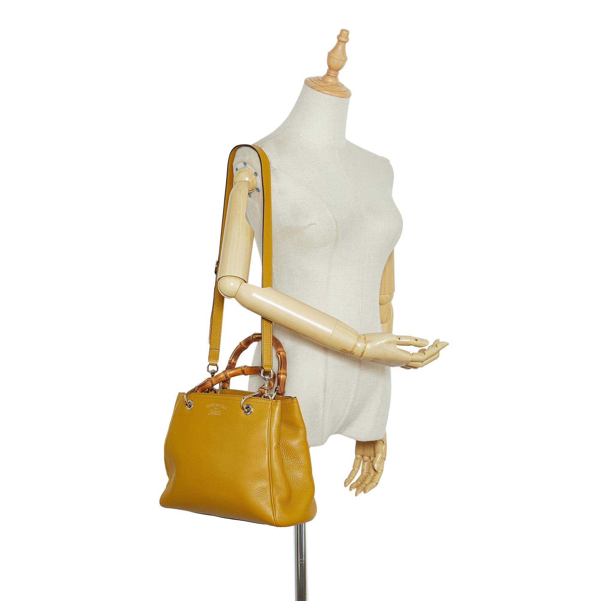 Gucci Small Bamboo Shopper (SHG-y9nZJ6)