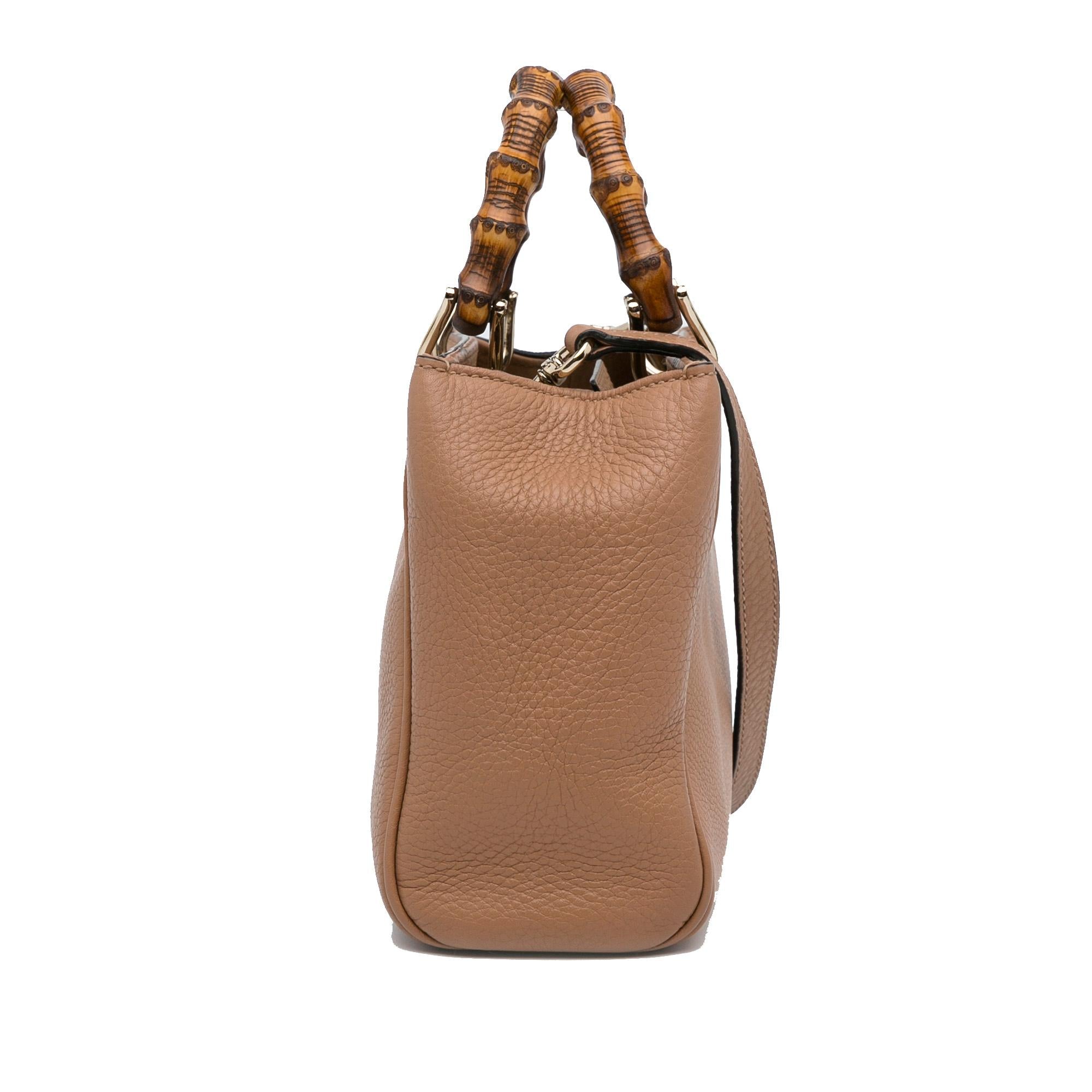 Gucci Small Bamboo Shopper (SHG-1a1ngy)
