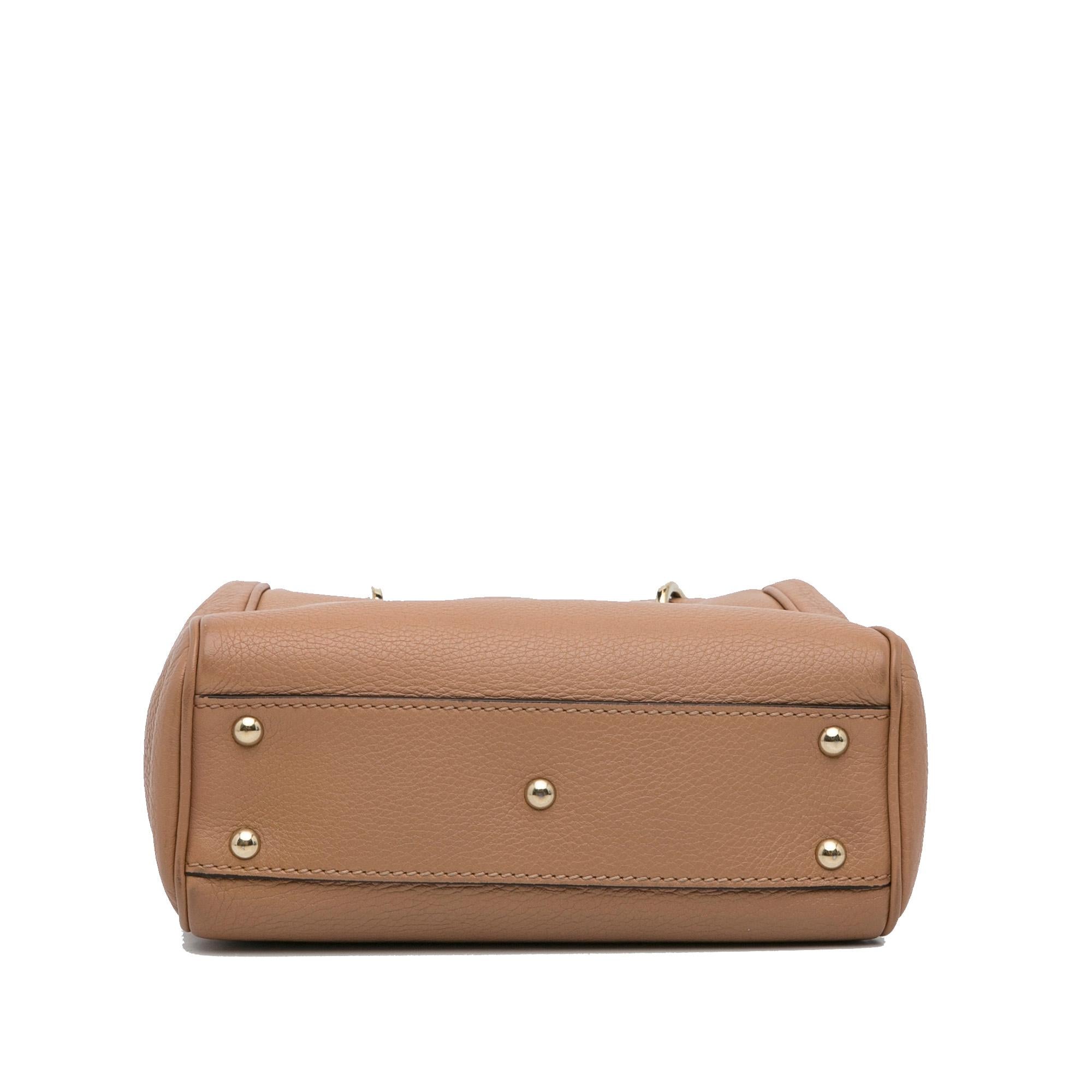 Gucci Small Bamboo Shopper (SHG-1a1ngy)