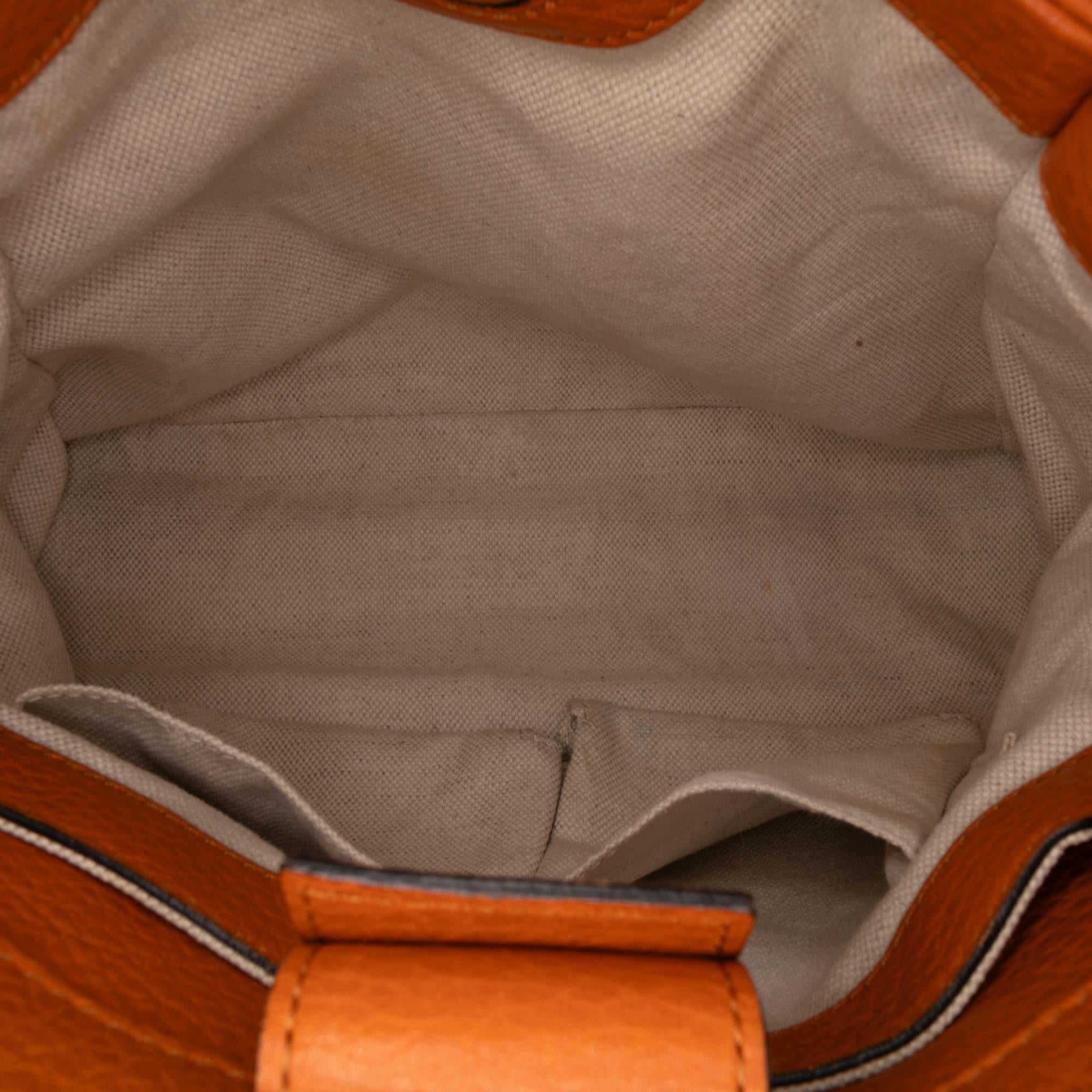 Gucci Small Calfskin Bamboo Shopper Satchel