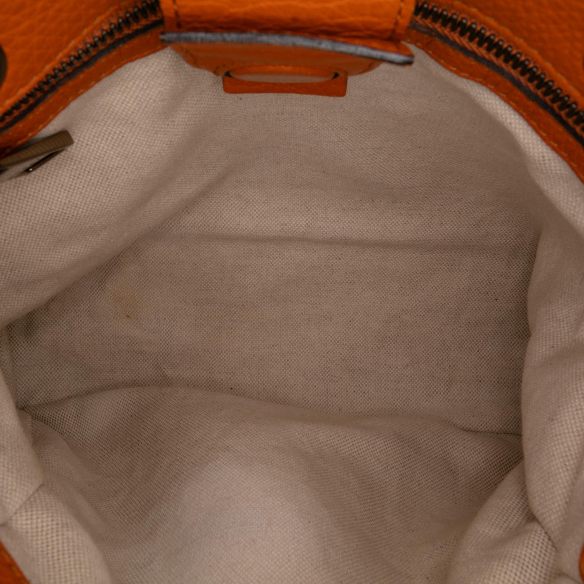 Gucci Small Calfskin Bamboo Shopper Satchel
