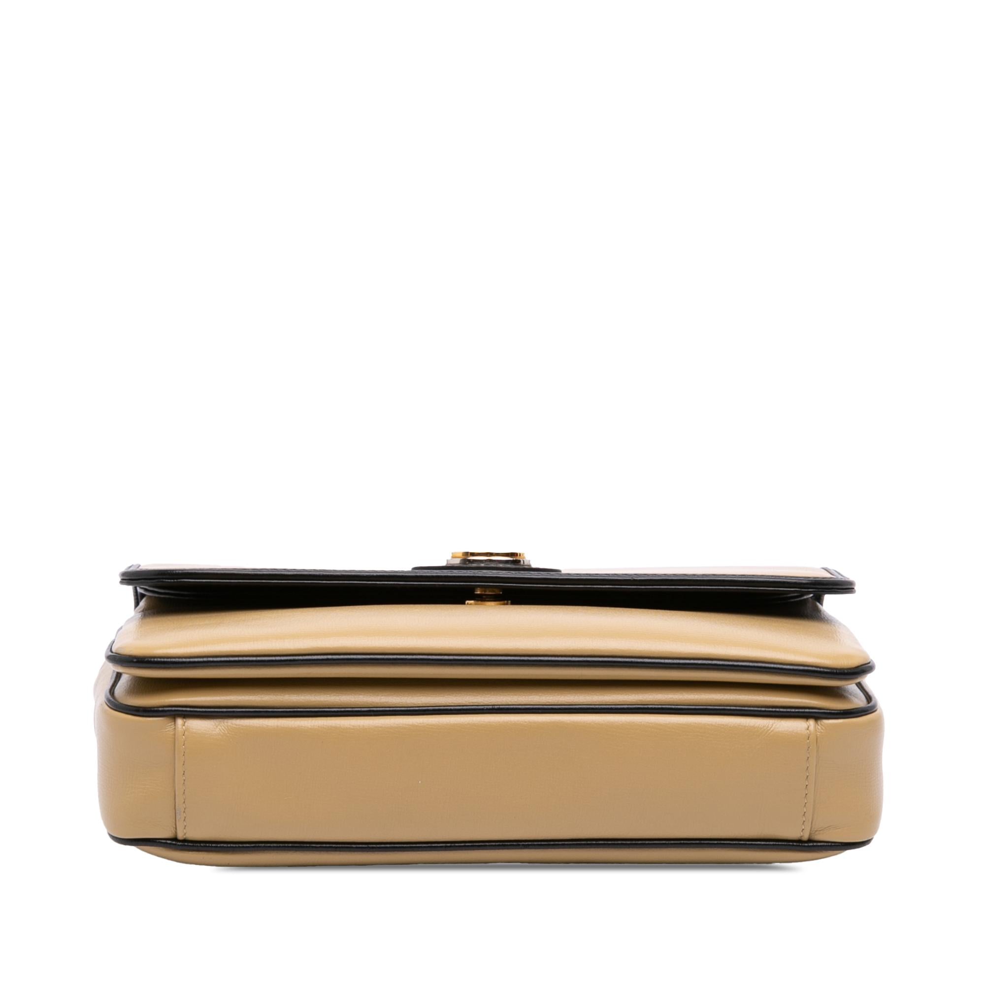 Gucci Small Calfskin Marina Chain Shoulder Bag