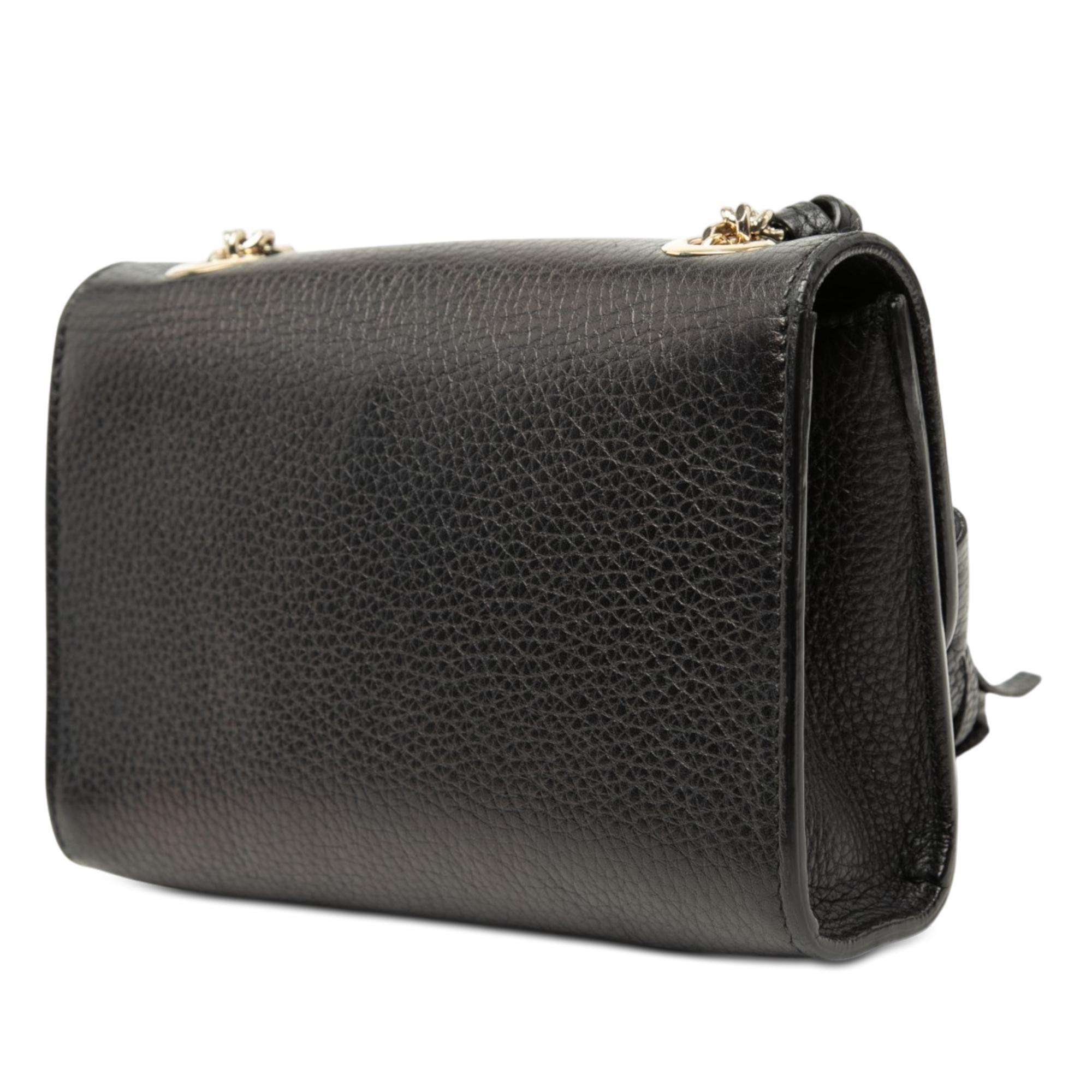Gucci Small Calfskin Miss Bamboo Crossbody