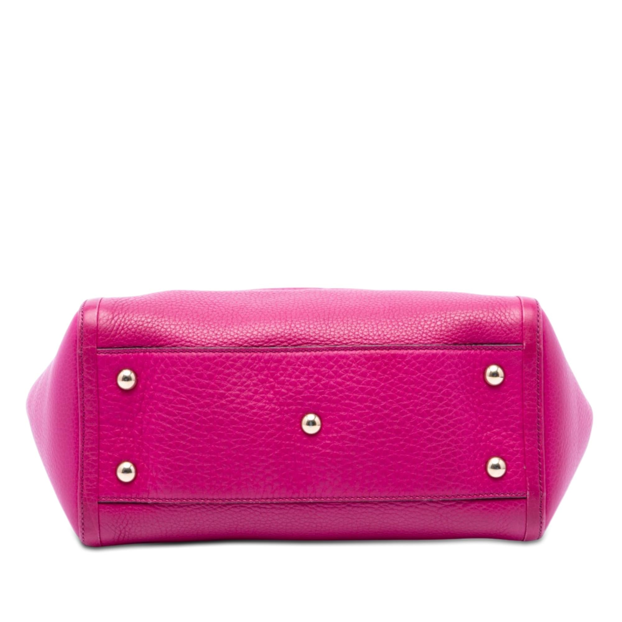 Gucci Small Calfskin Soho Cellarius Satchel