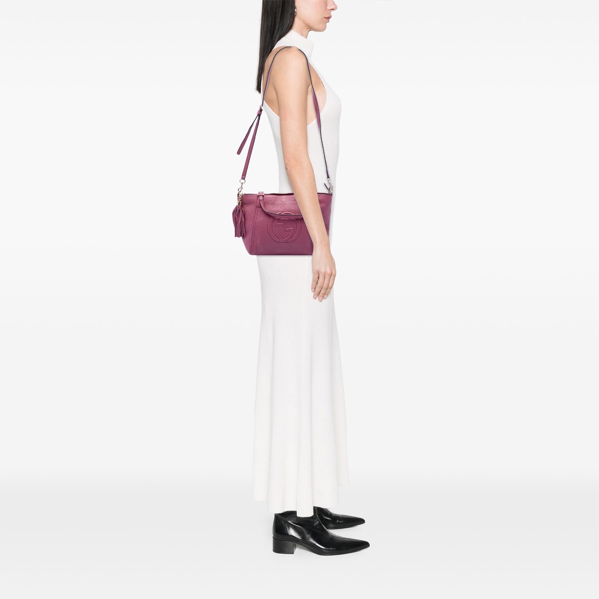 Gucci Small Calfskin Soho Cellarius Satchel