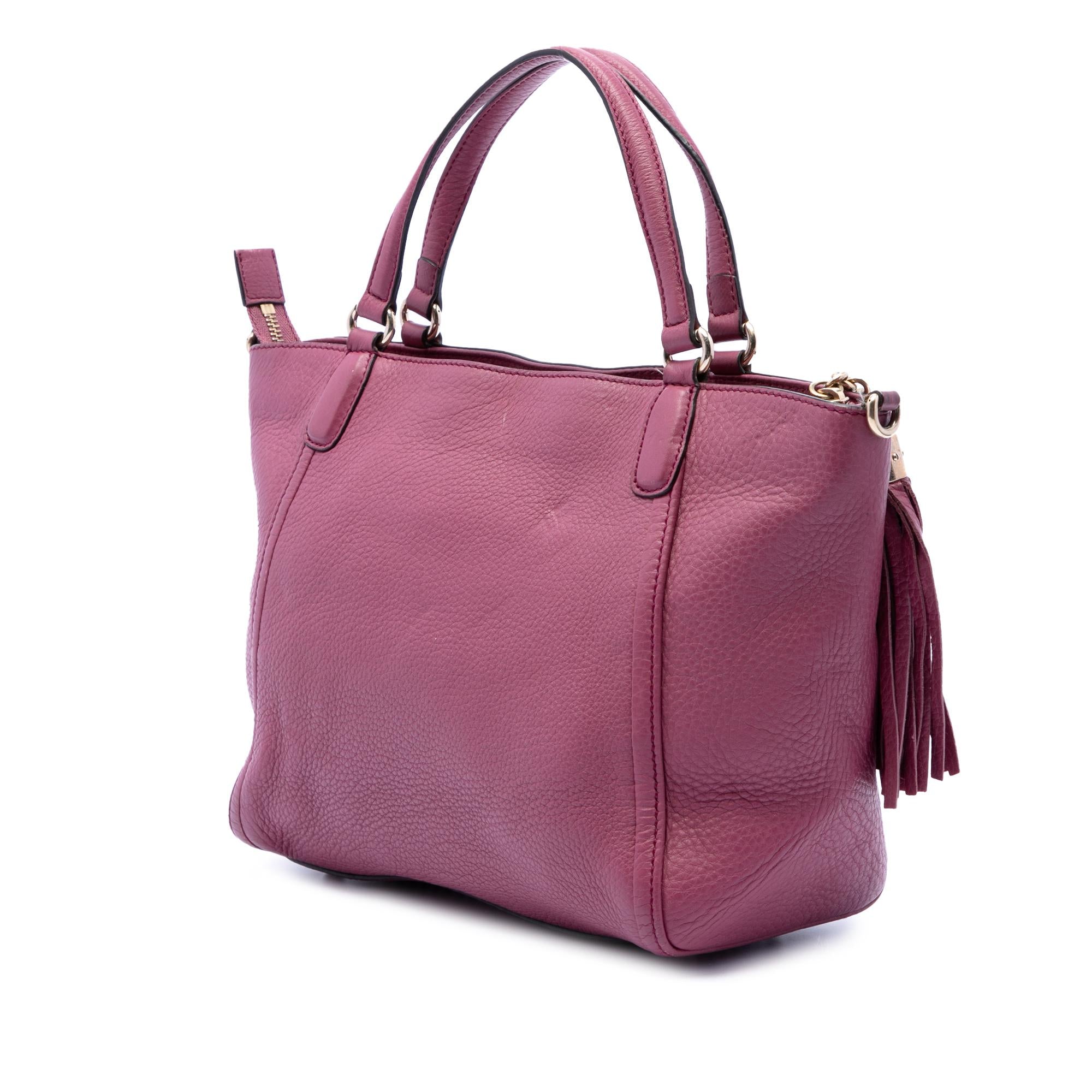 Gucci Small Calfskin Soho Cellarius Satchel