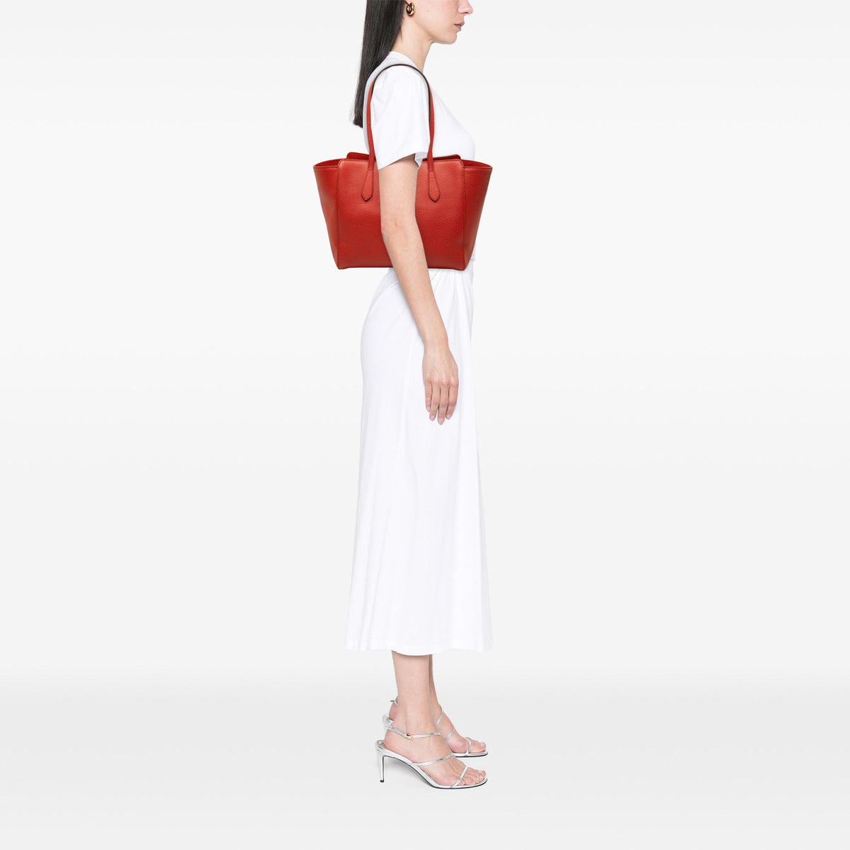 Gucci Small Calfskin Swing Tote