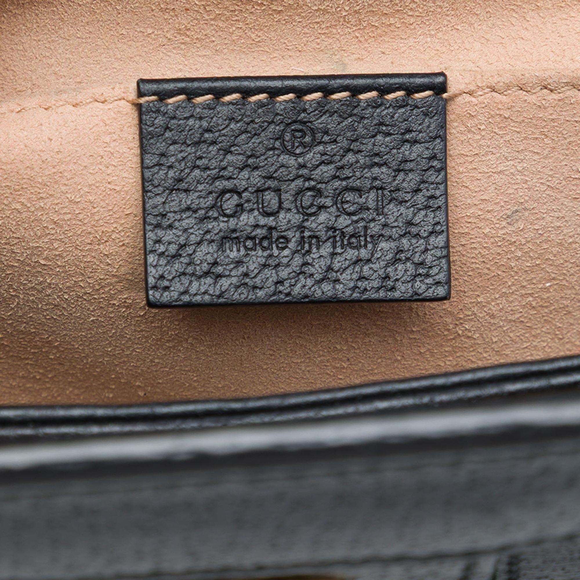 Gucci Small Calfskin Web Ophidia Chain Crossbody