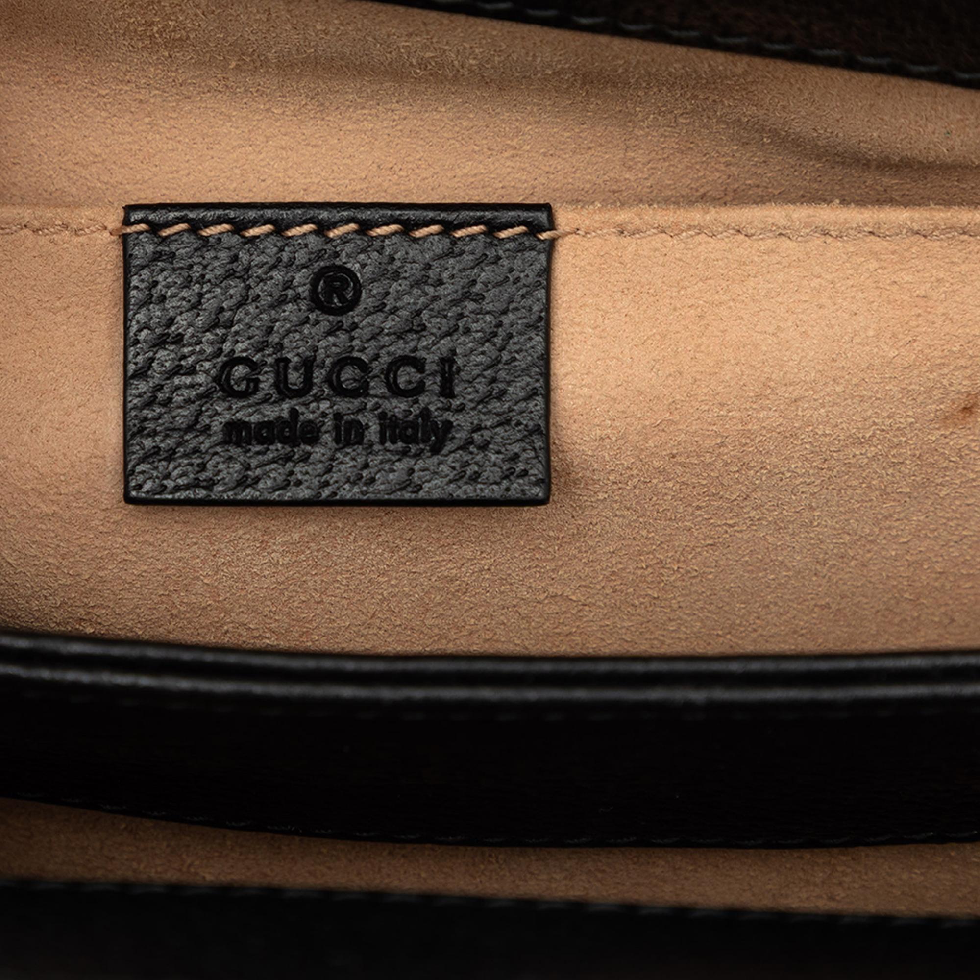 Gucci Small Calfskin Web Ophidia Chain Crossbody