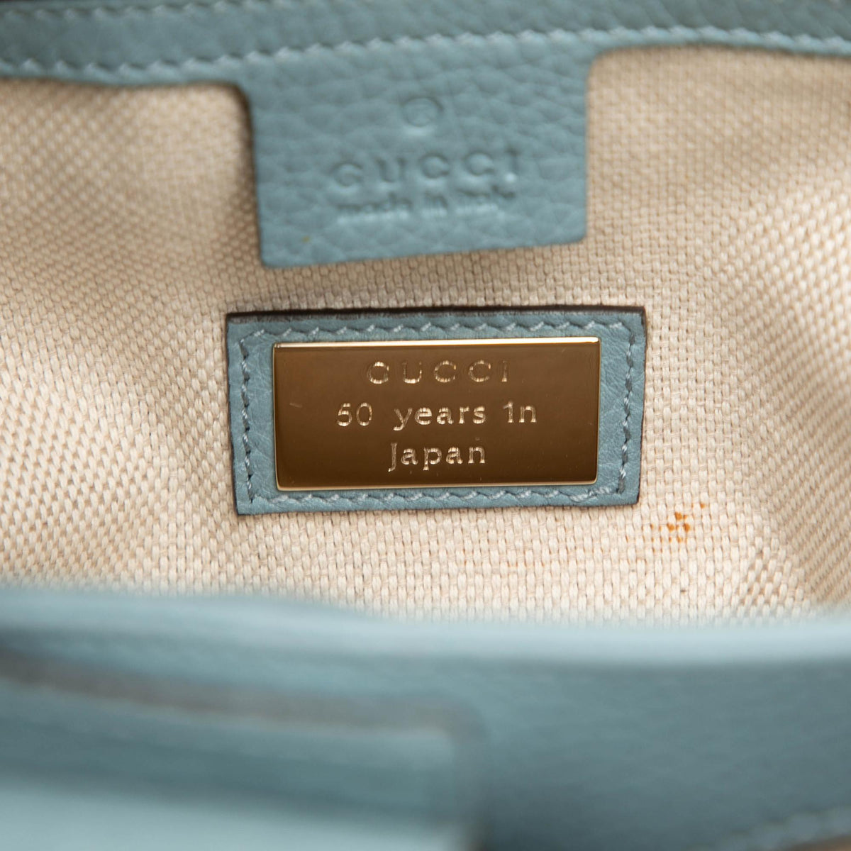 Gucci Small Canvas Flora Bamboo Shopper Satchel