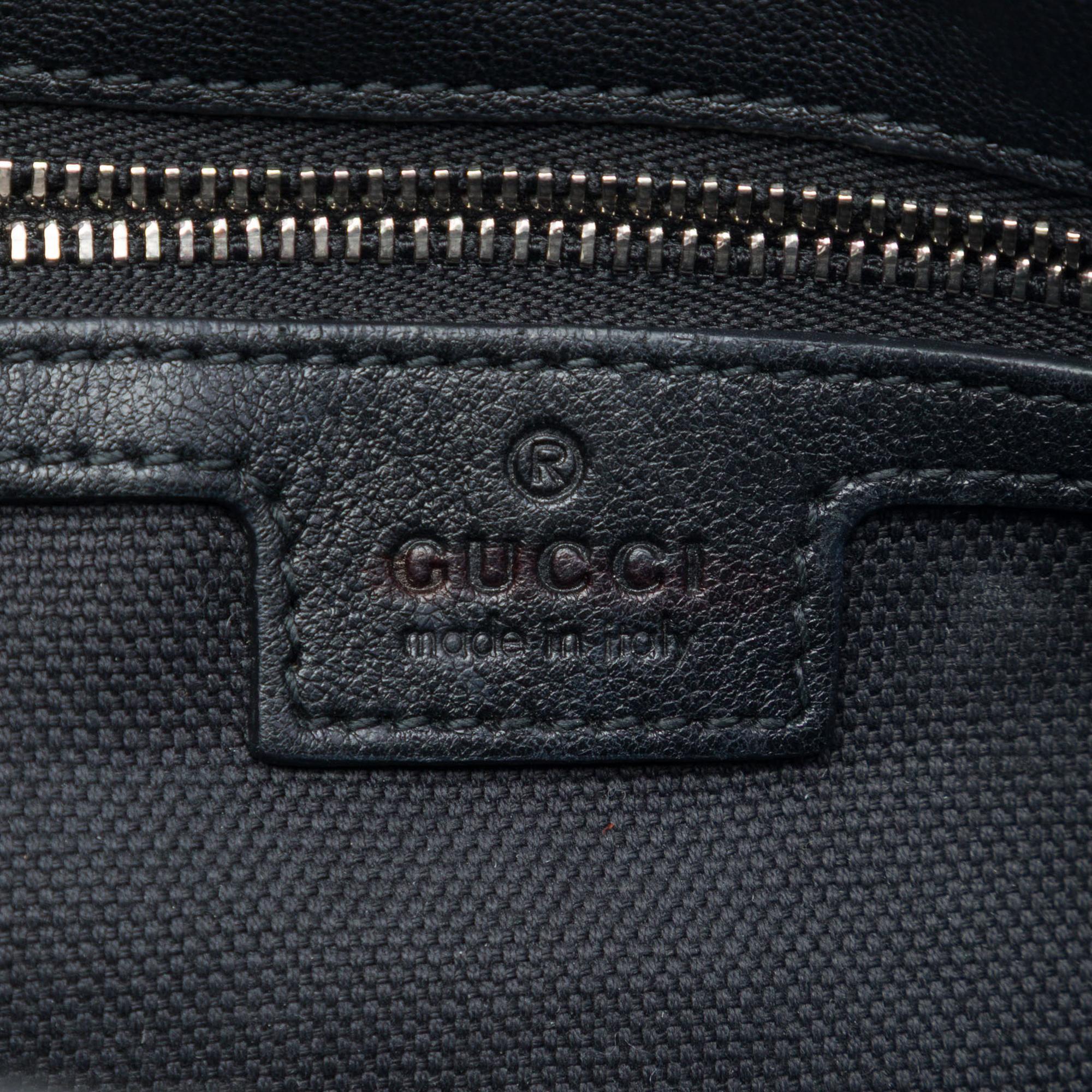 Gucci Small Diagonal Stitched Calfskin Blondie Satchel