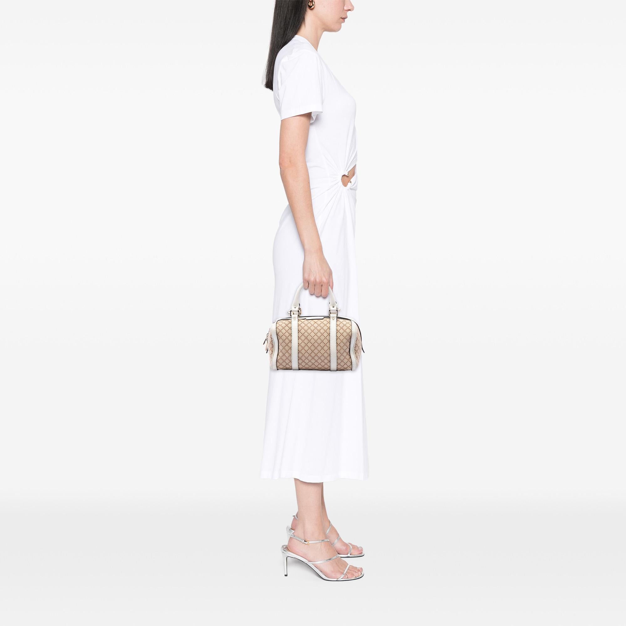 Gucci Small Diamante Canvas Joy Boston Bag