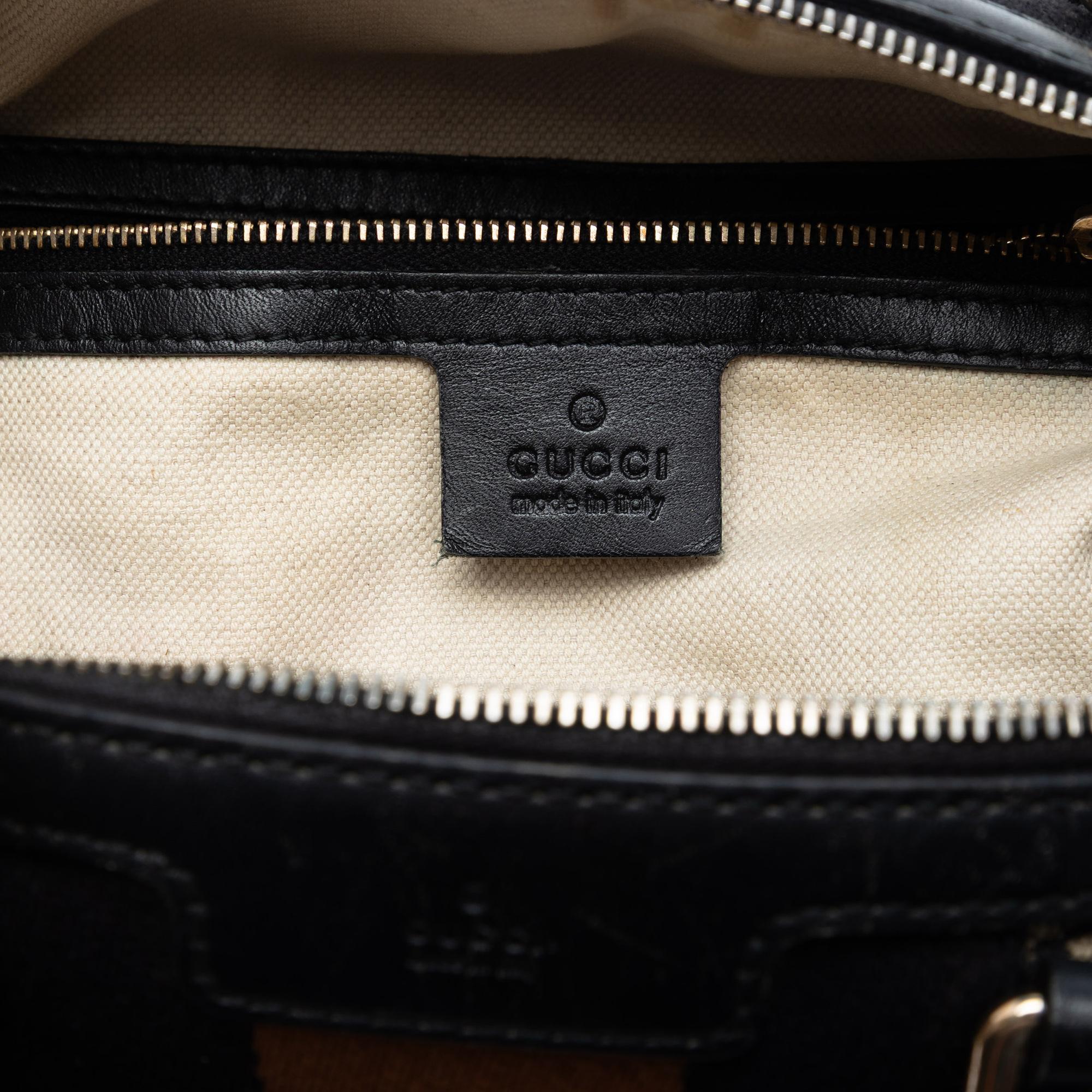 Gucci Small Diamante Canvas Web Joy Boston Bag