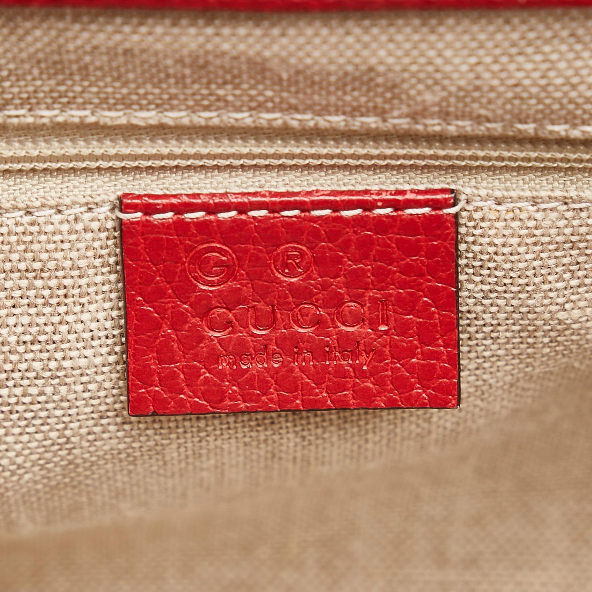 Gucci Small Dollar Calf Interlocking G Satchel (SHG-r6v8hg)