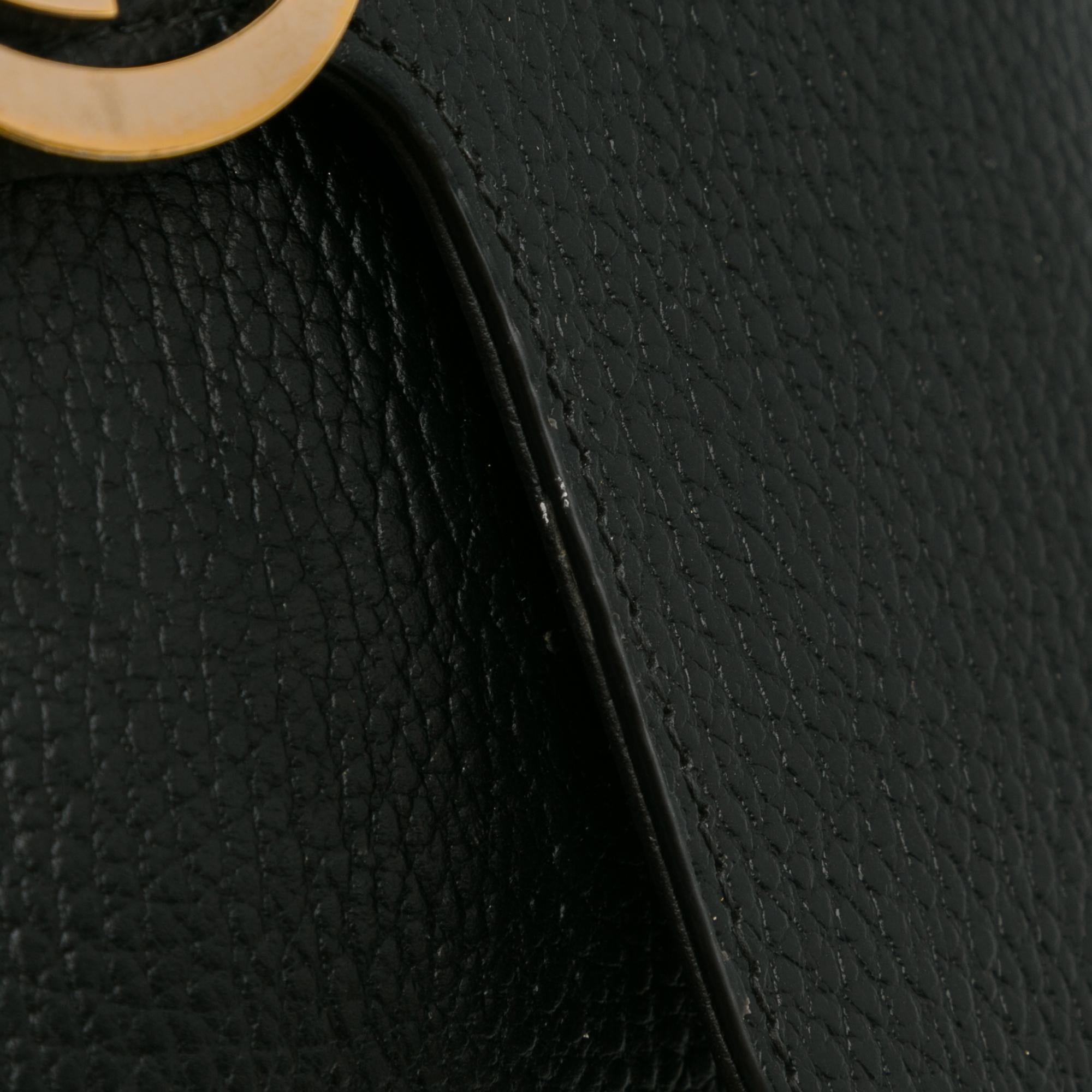 Gucci Small Dollar Calf Interlocking G Satchel (SHG-uqc1wk)