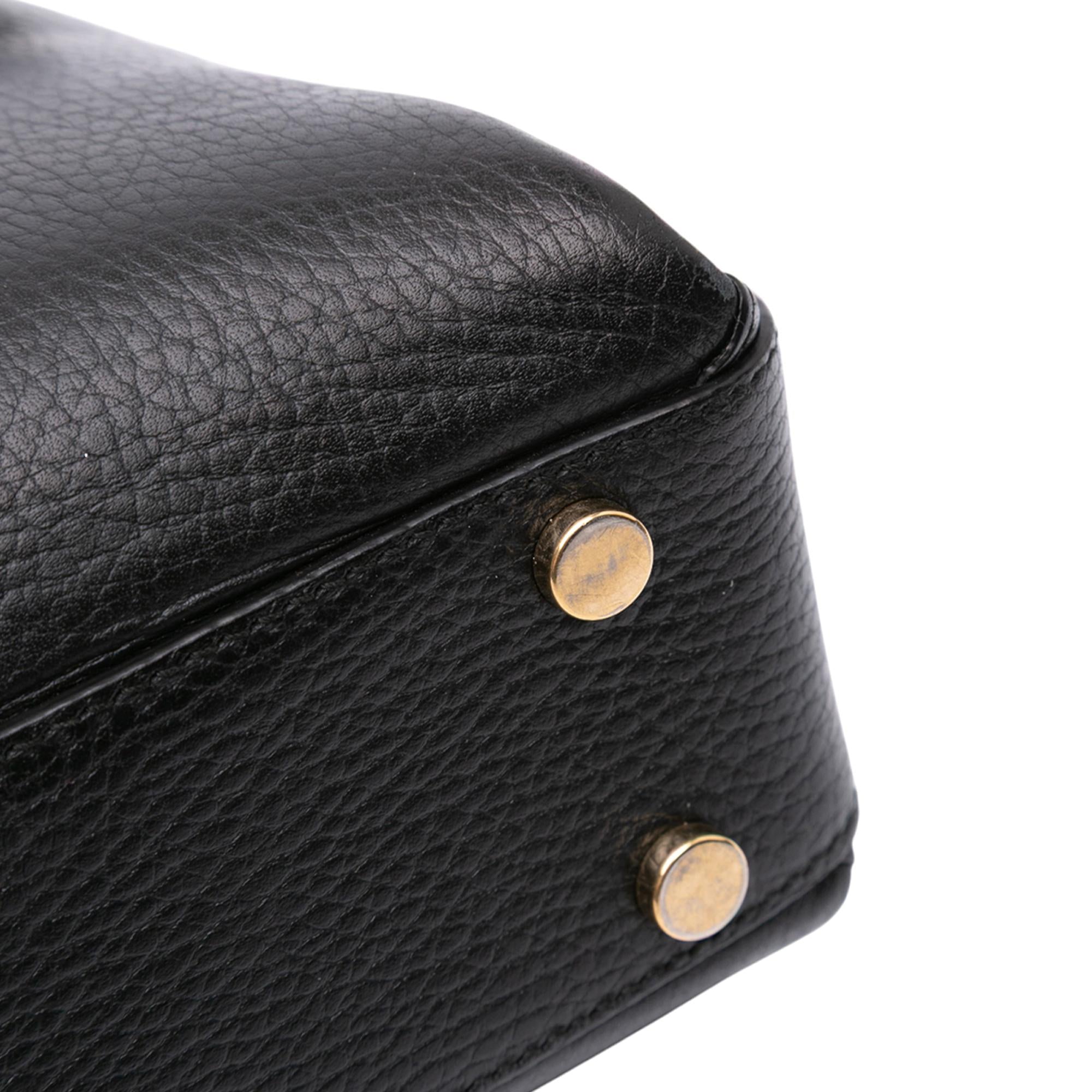 Gucci Small Dollar Calf Interlocking G Satchel