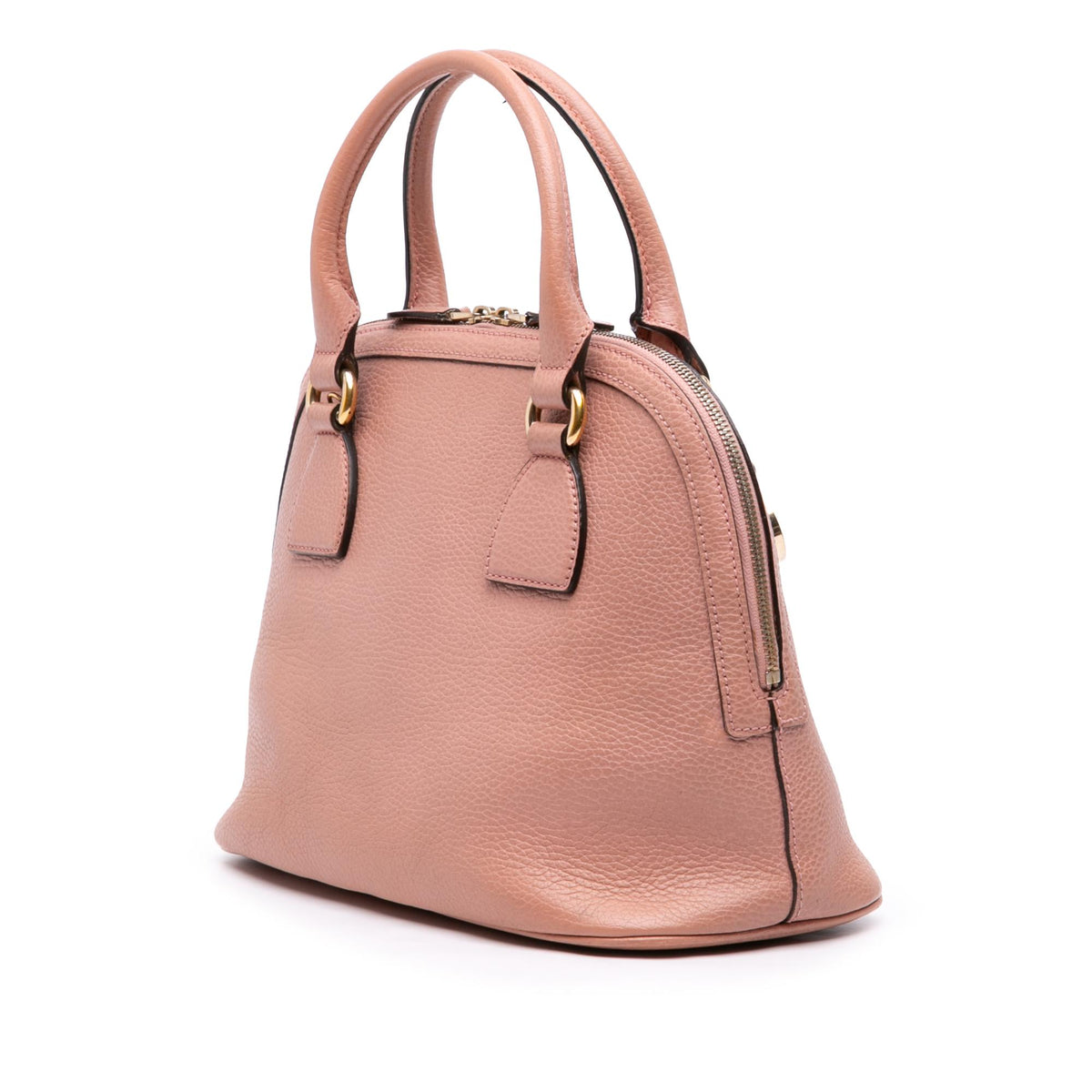 Gucci Small Dollar Calfskin GG Charm Dome Satchel