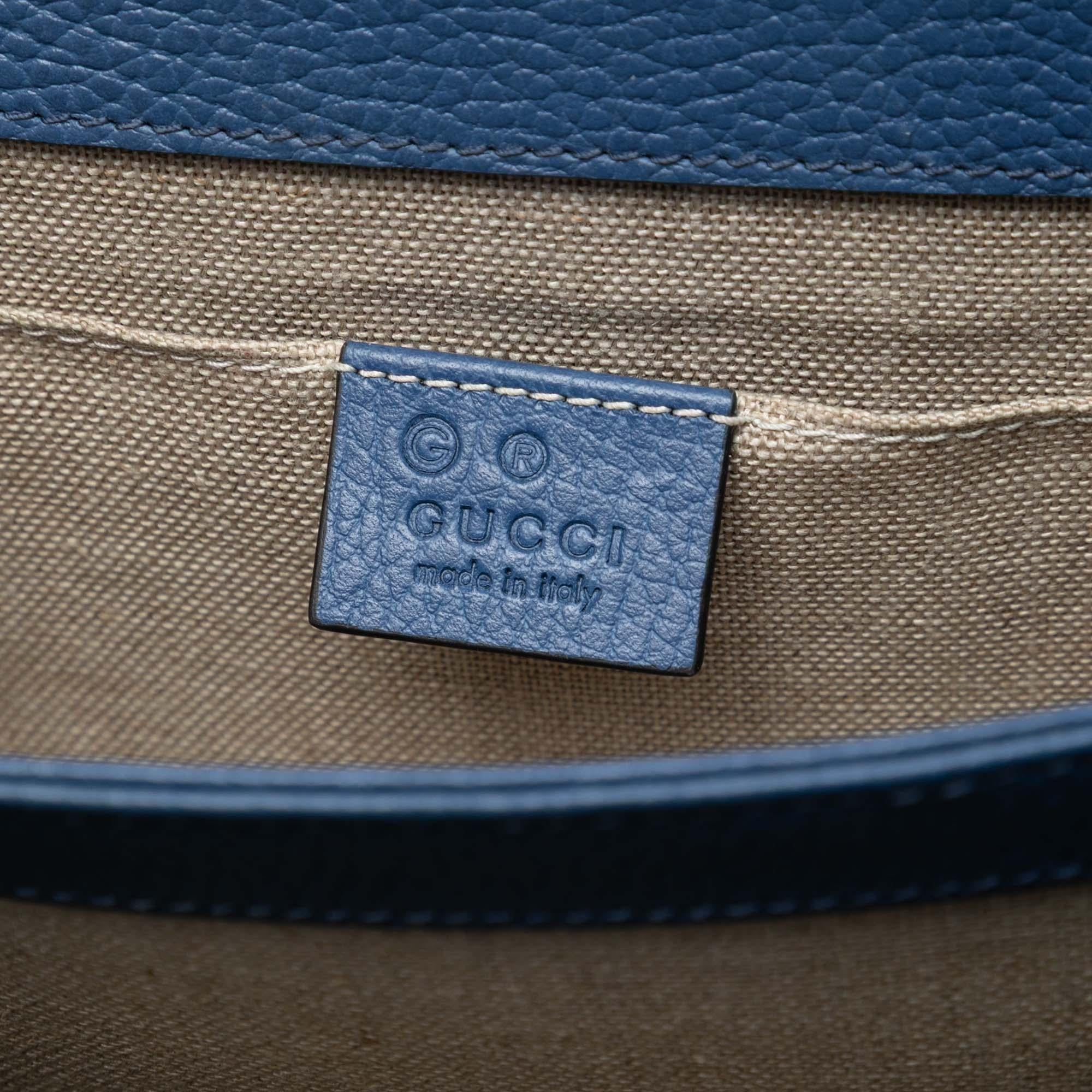 Gucci Small Dollar Calfskin Interlocking G Crossbody