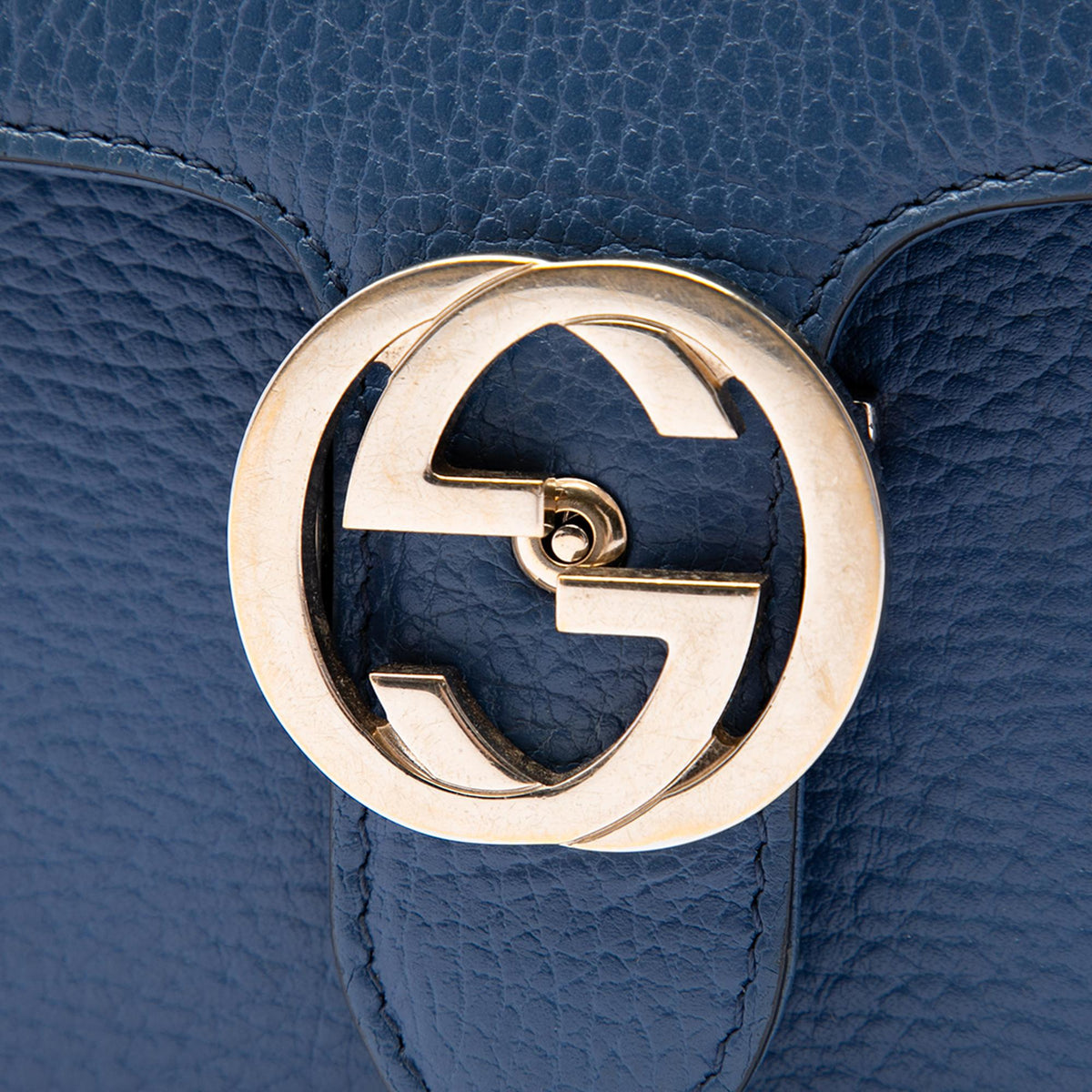 Gucci Small Dollar Calfskin Interlocking G Crossbody