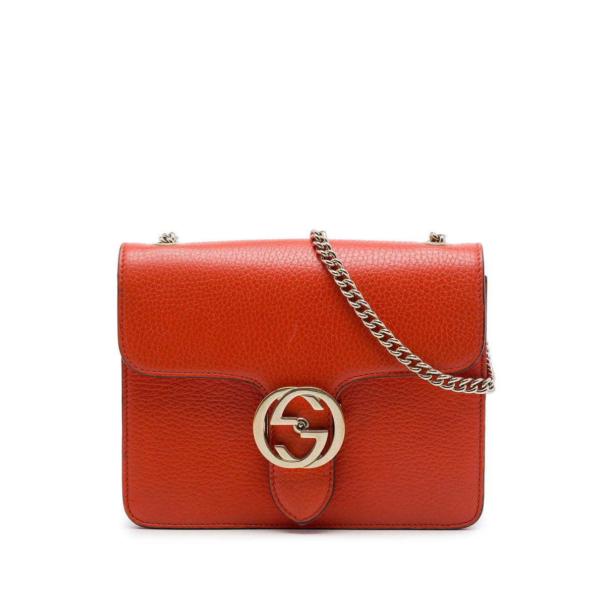 Gucci Small Dollar Calfskin Interlocking G Crossbody