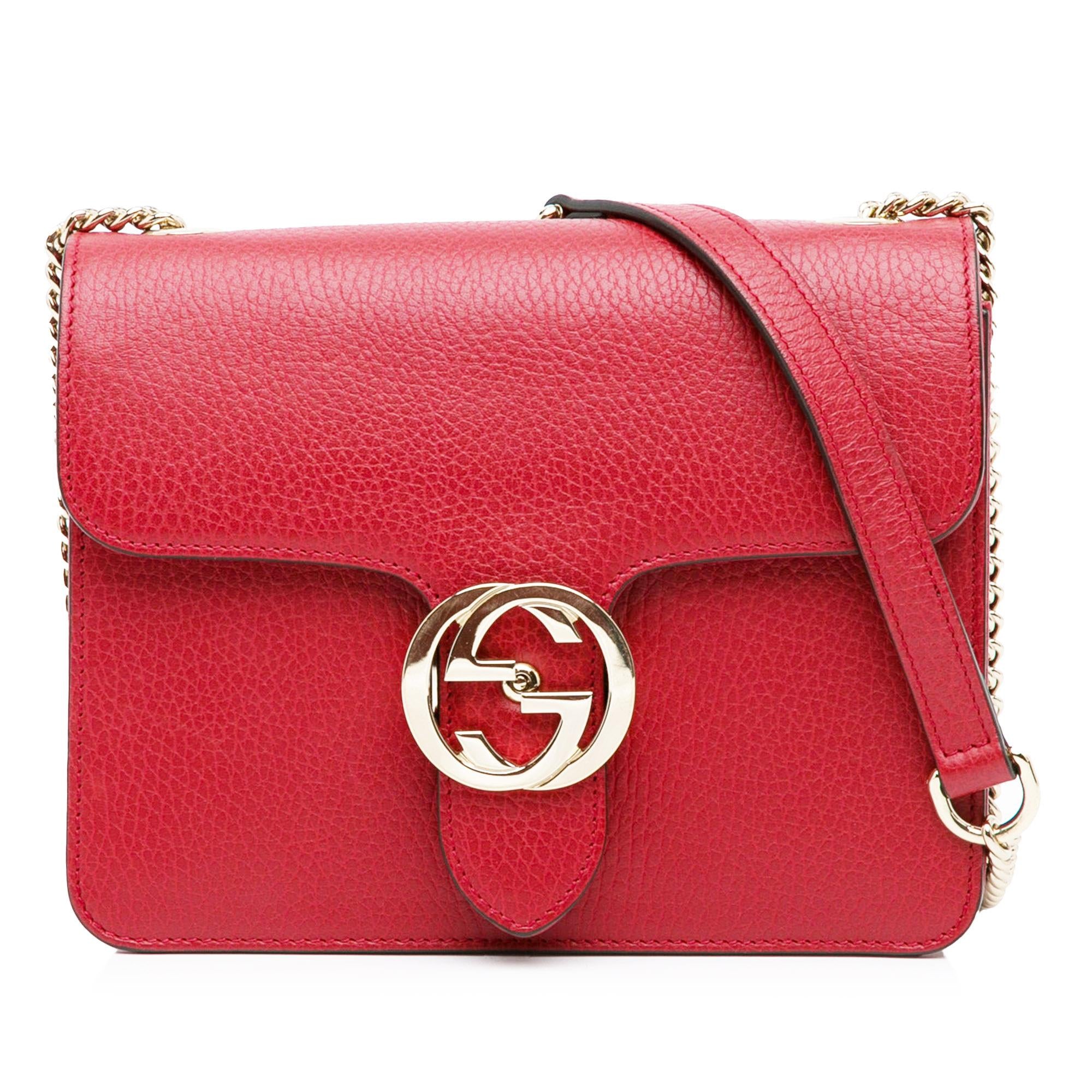 Gucci Small Dollar Interlocking G Crossbody (SHG-07nBkX)