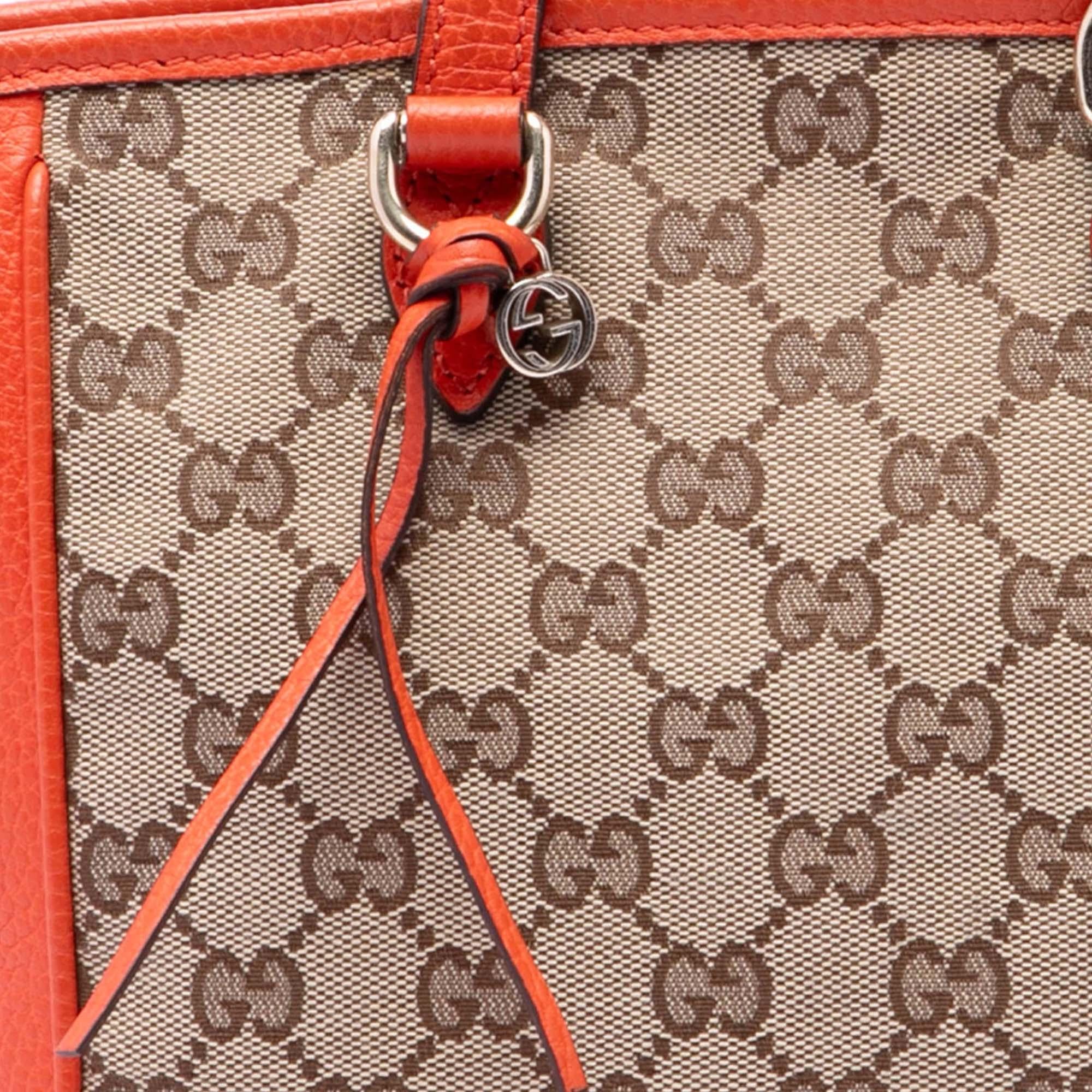 Gucci Small GG Canvas Bree Satchel
