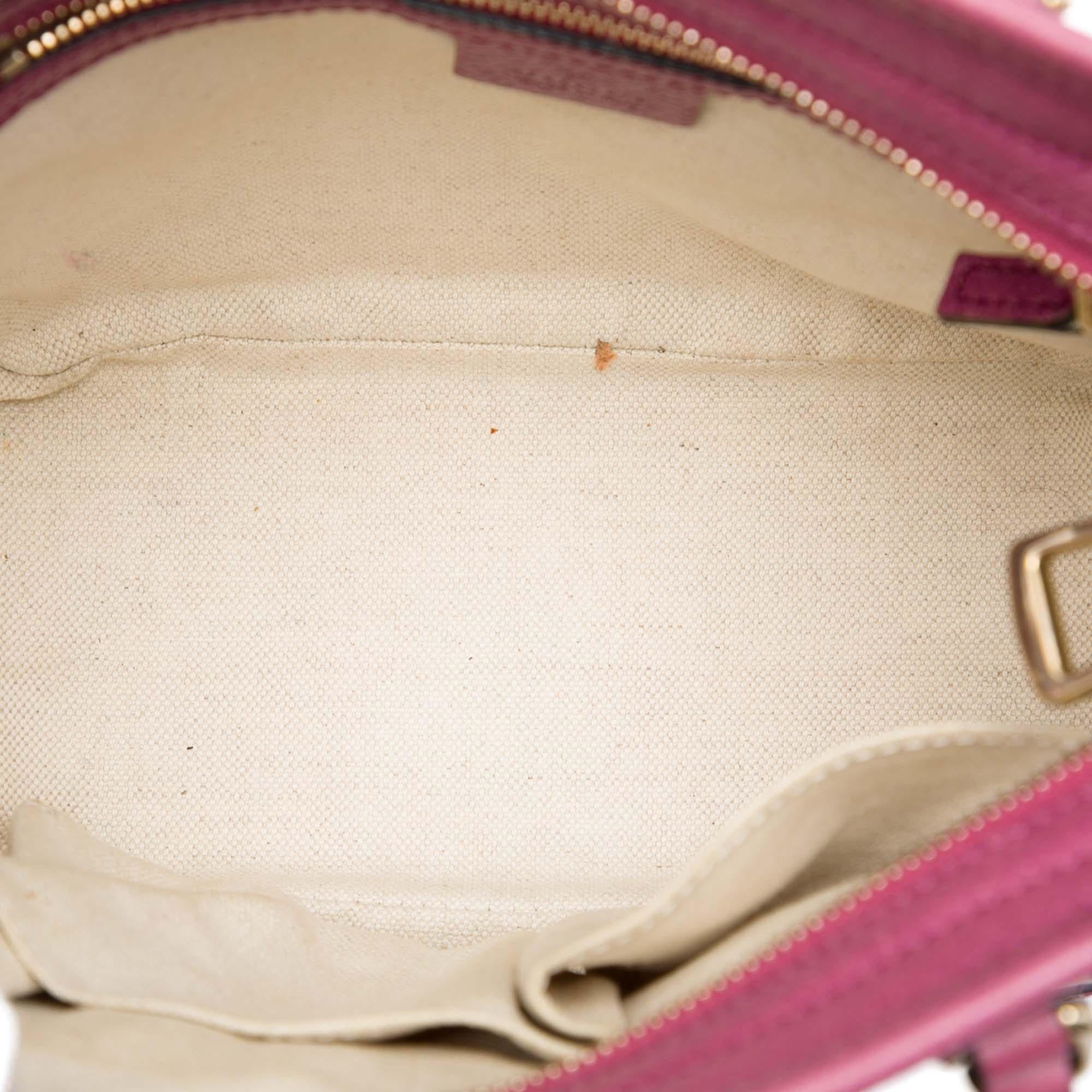 Gucci Small GG Canvas Bree Satchel