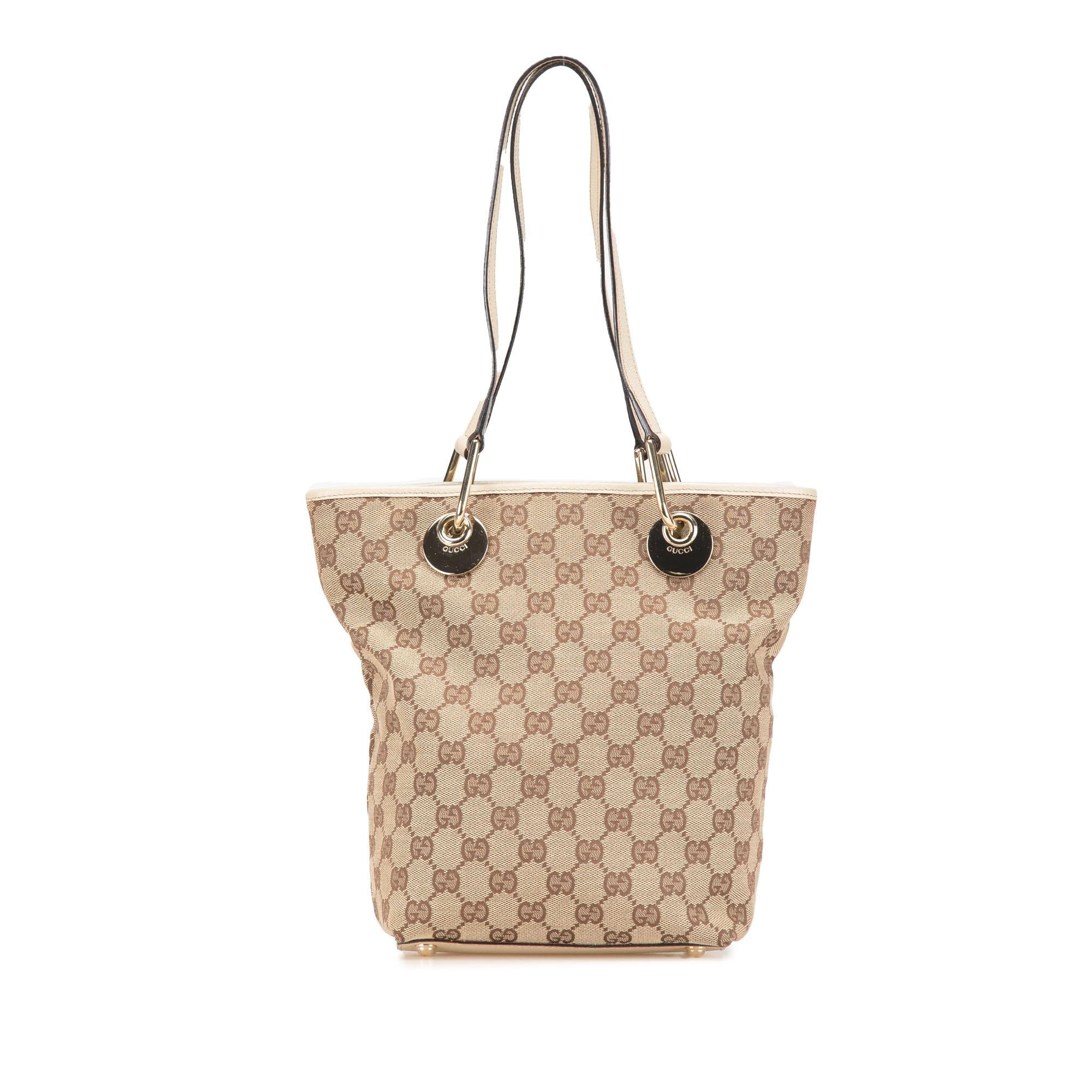 Gucci Small GG Canvas Eclipse Tote